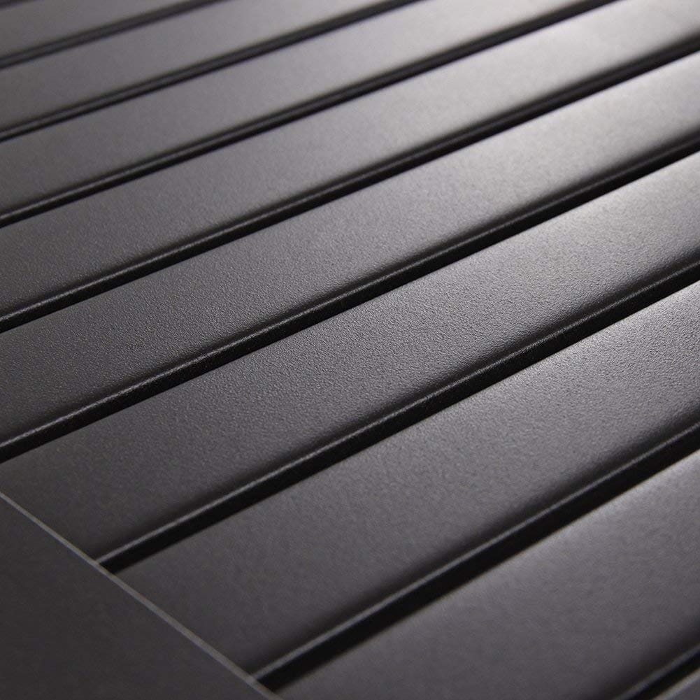 Claribelle Black Metal Small Square Side/ End Table by Havenside Home