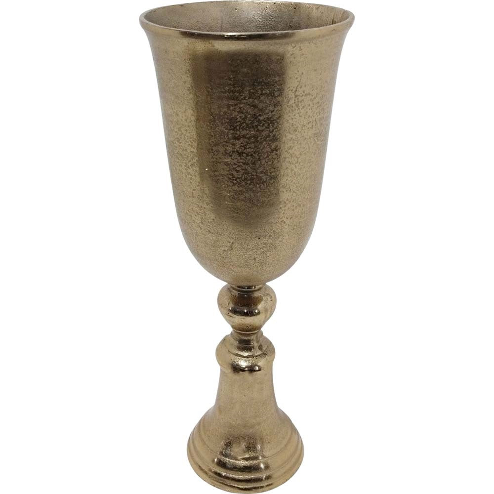 Lesli Living vaas Brush - goud - Ø20x52cm