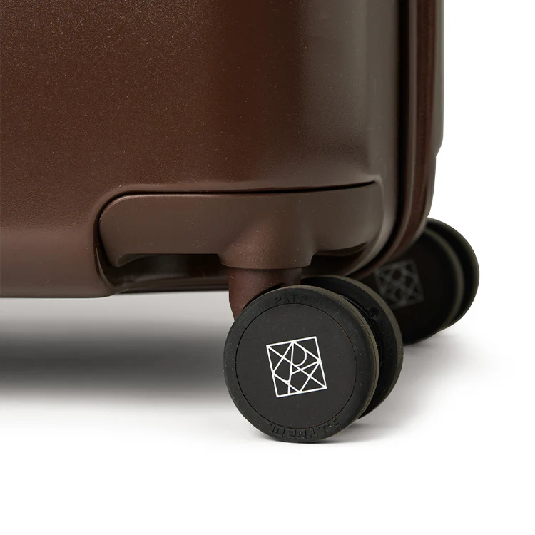 The Milan –  Chocolate Medium Checked Luggage