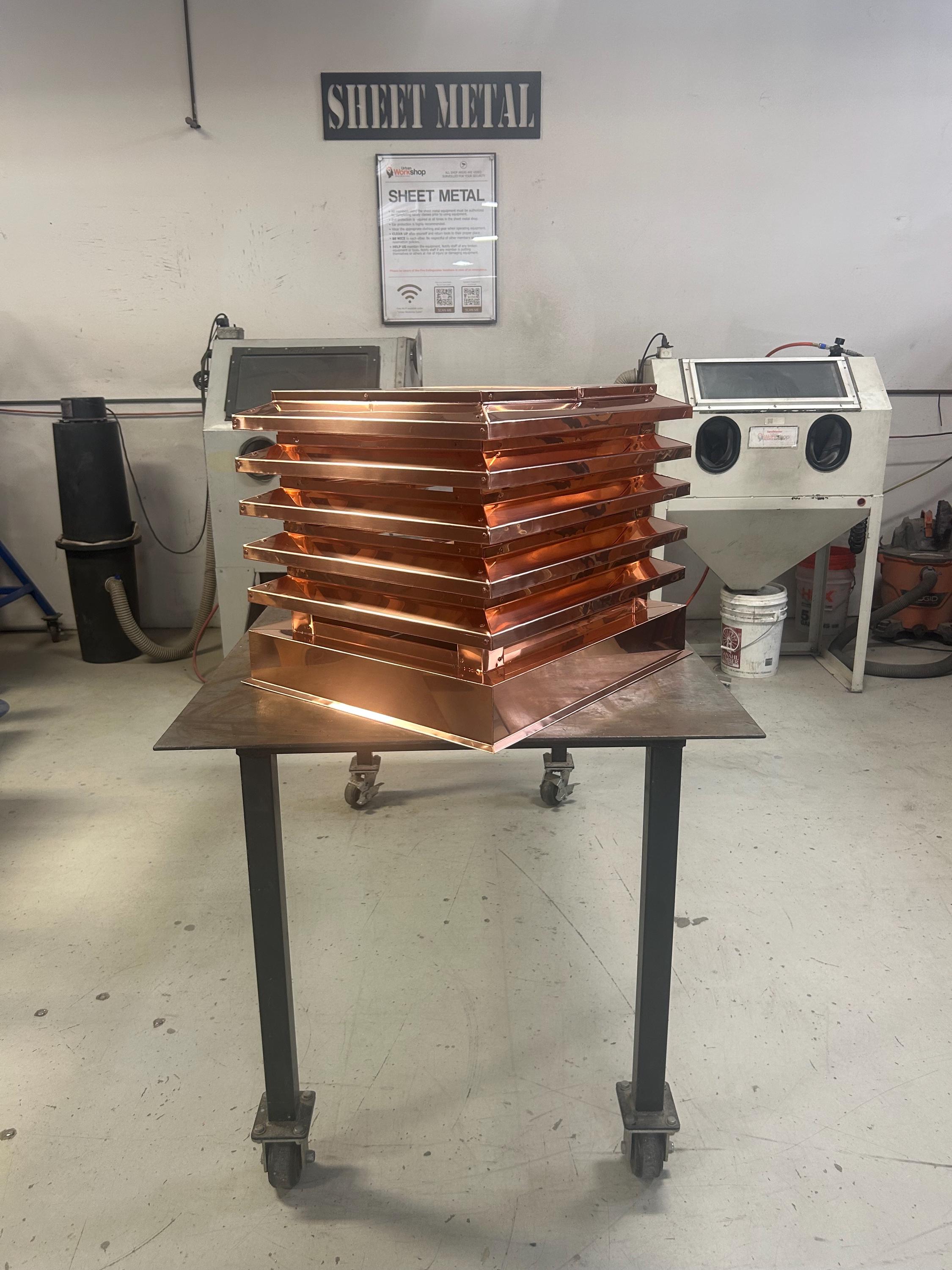 Copper Chimney Cap