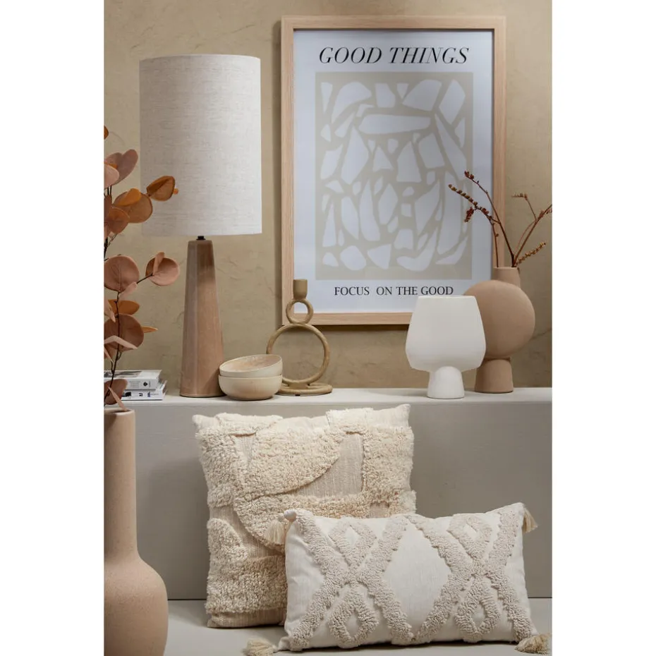 Kwantum Sierkussens | Kussen Garat Off-White 45×45 Cm