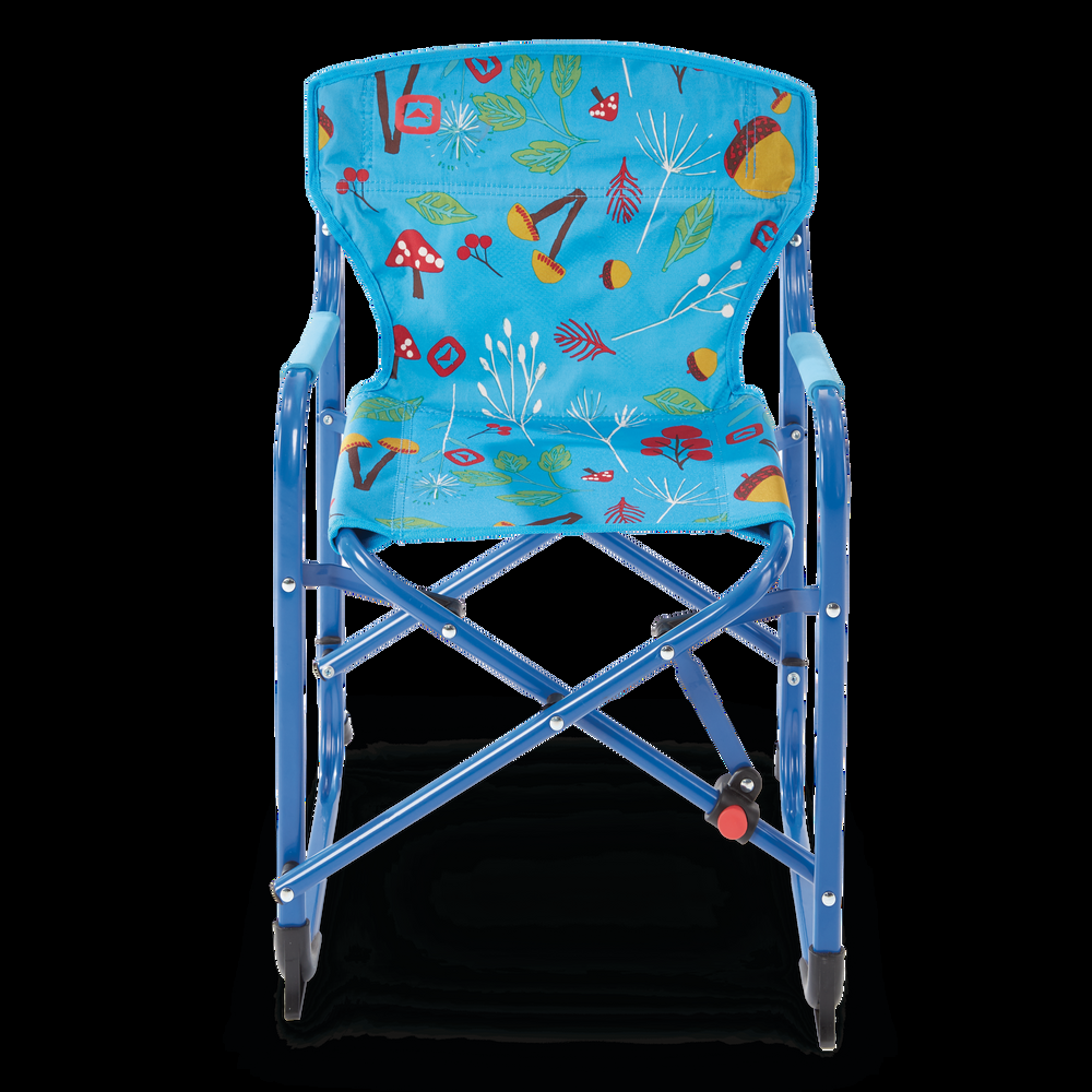 Outbound Kids' Portable Folding Director's Camping Chair w/ Child Safety Lock & Mesh Pocket