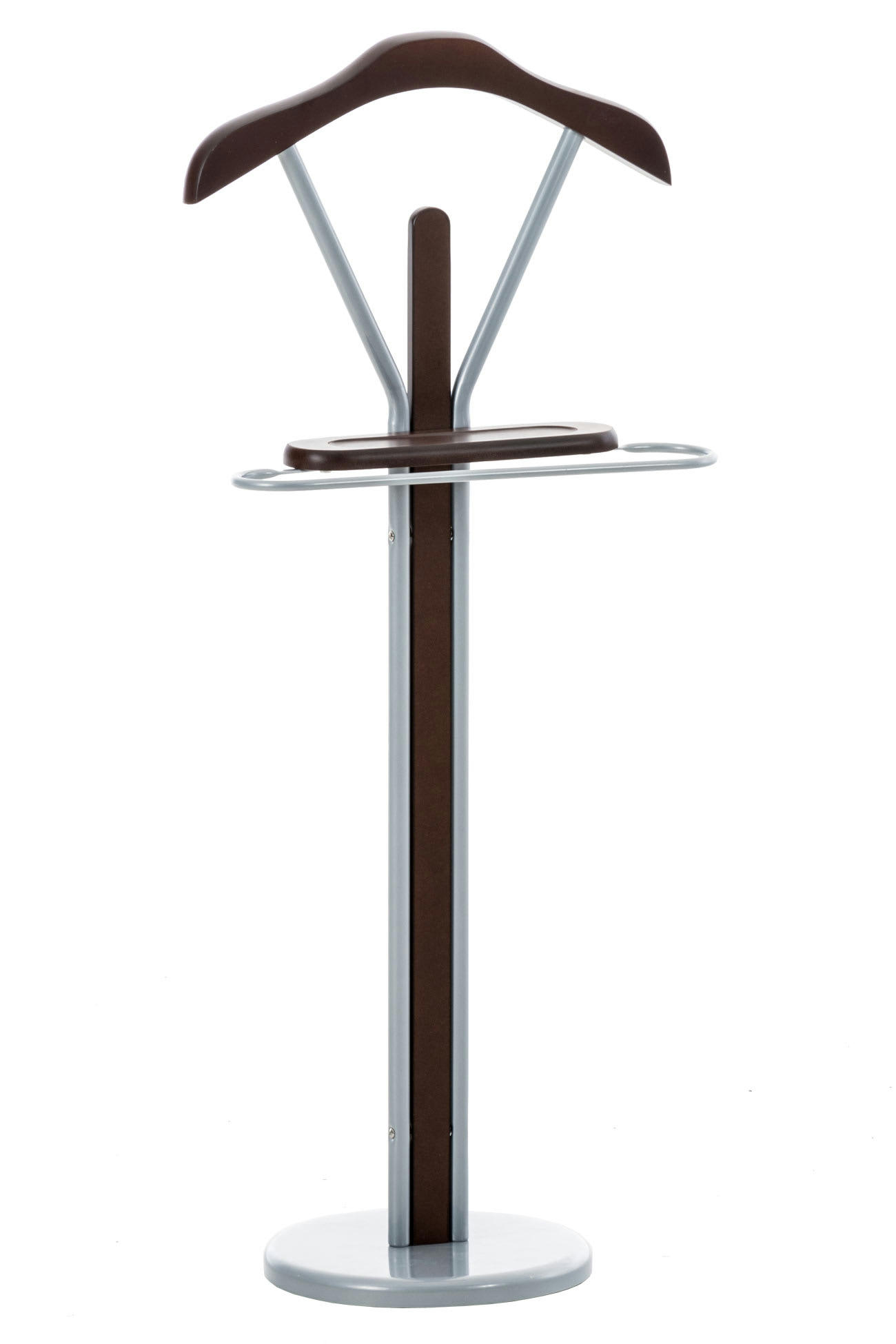 RONALD - Valet de chambre avec cintre en bois Wengé