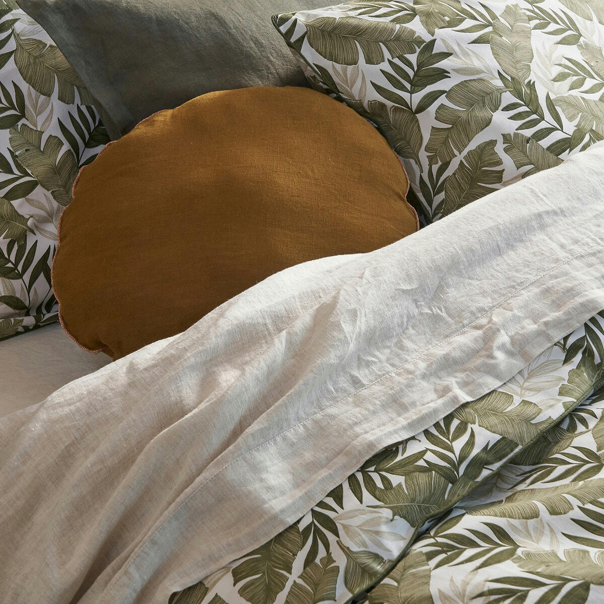 Taie d'oreiller percale de coton, Palma