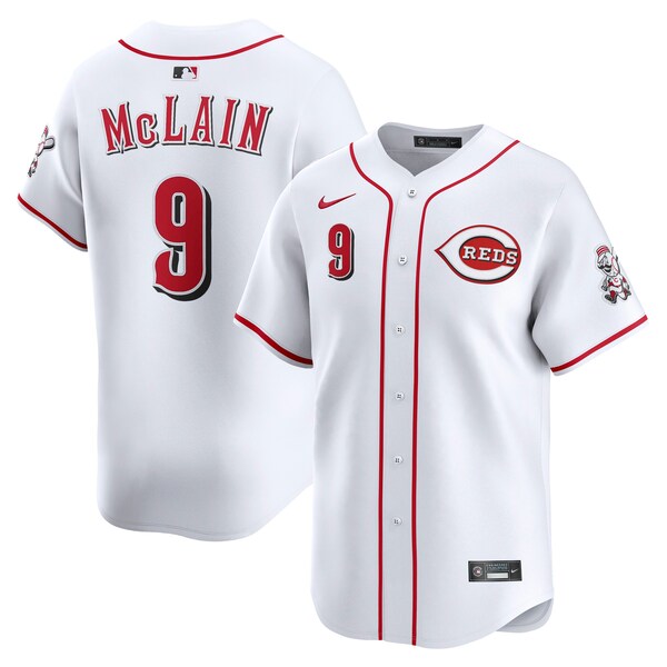 Matt McLain Cincinnati Reds Nike Alternate Limited Player Jersey - White