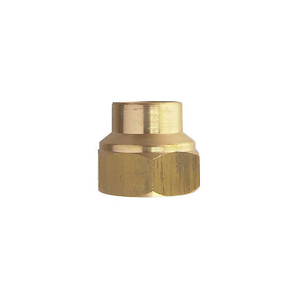 Manchon fer-cuivre femelle 15X21 - 12 - GARIS - D11505B