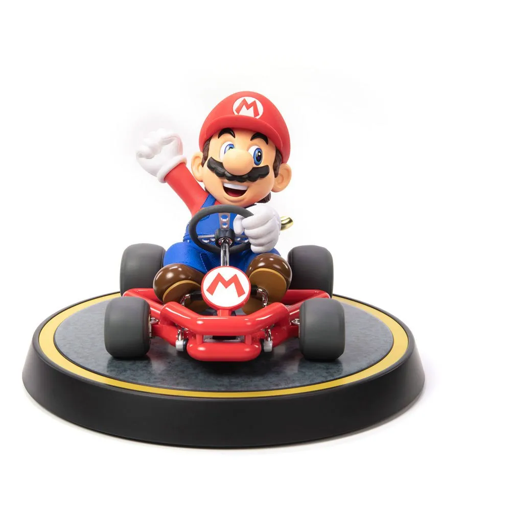 First 4 Figures Mario Kart PVC Mario Standard Edition 19 cm figure