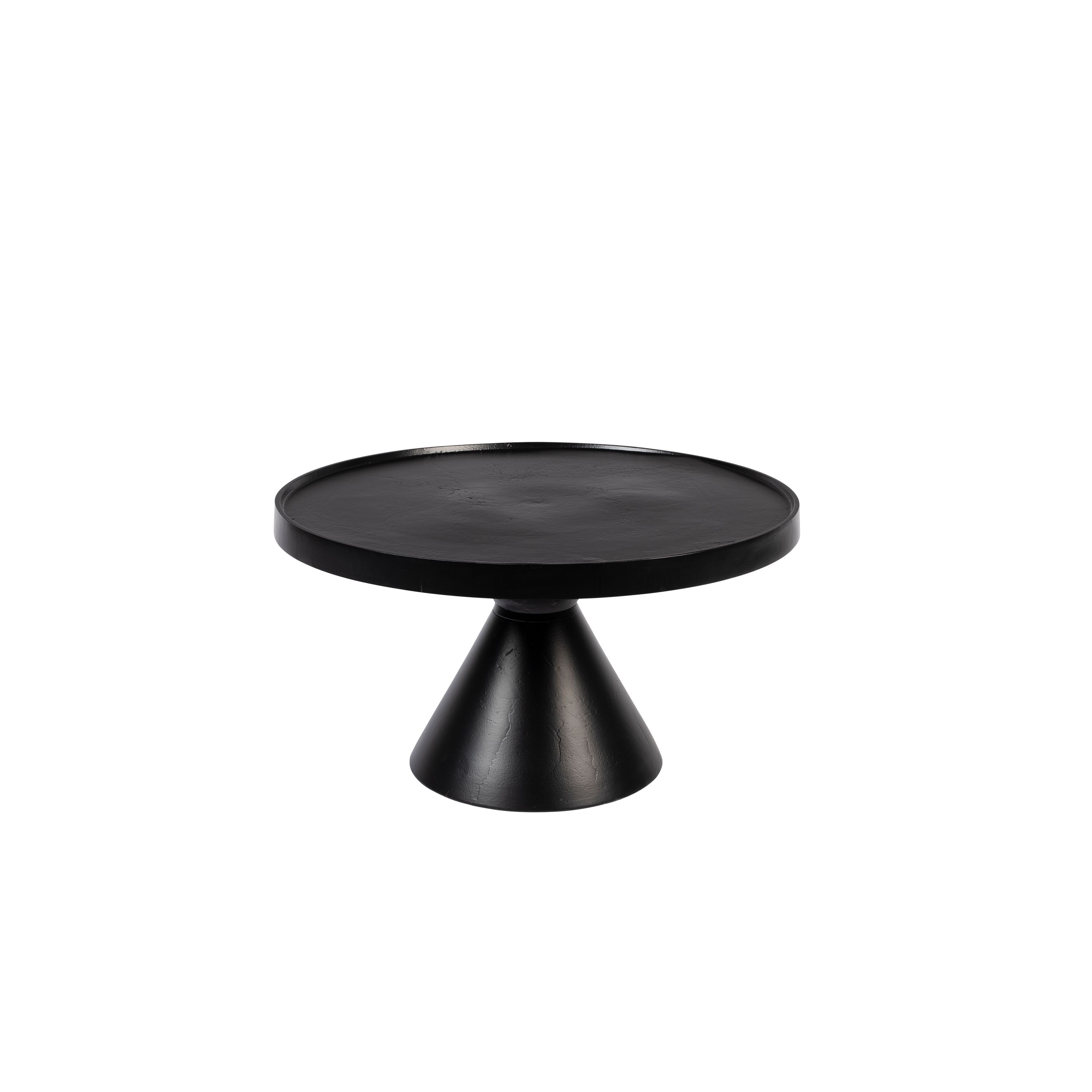 Zuiver Floss Salontafel Rond 60 cm Zwart