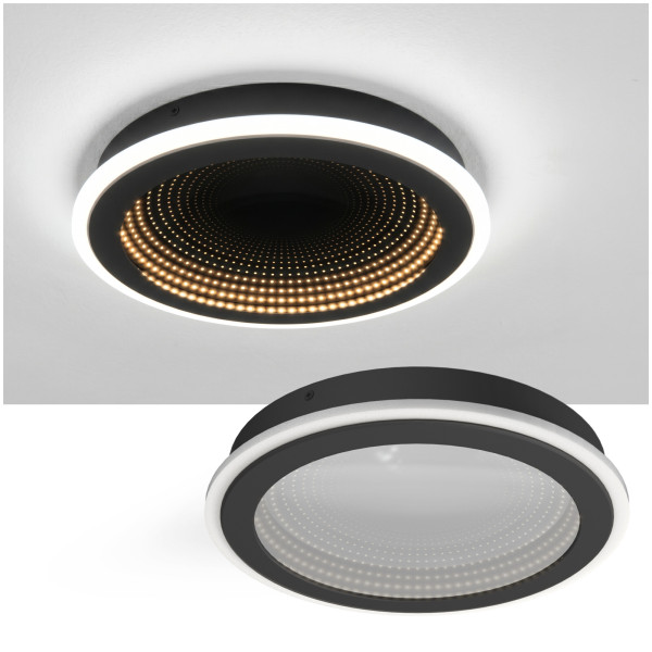 Lampa sufitowa panel LED LL LYREN 3D LAMPLightLogic 66876 efekt głębi 24W