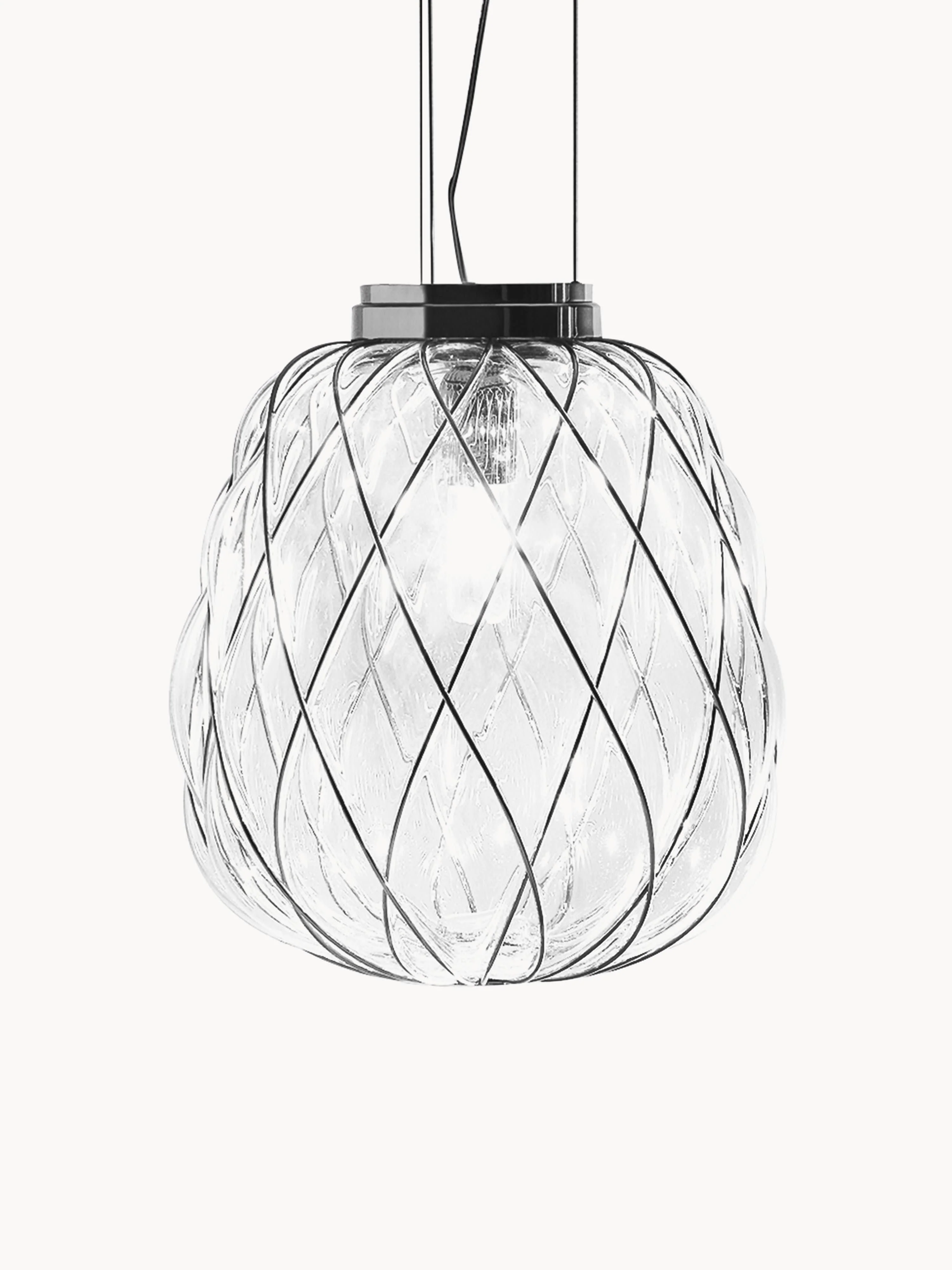 Handgefertigte Pendelleuchte Pinecone