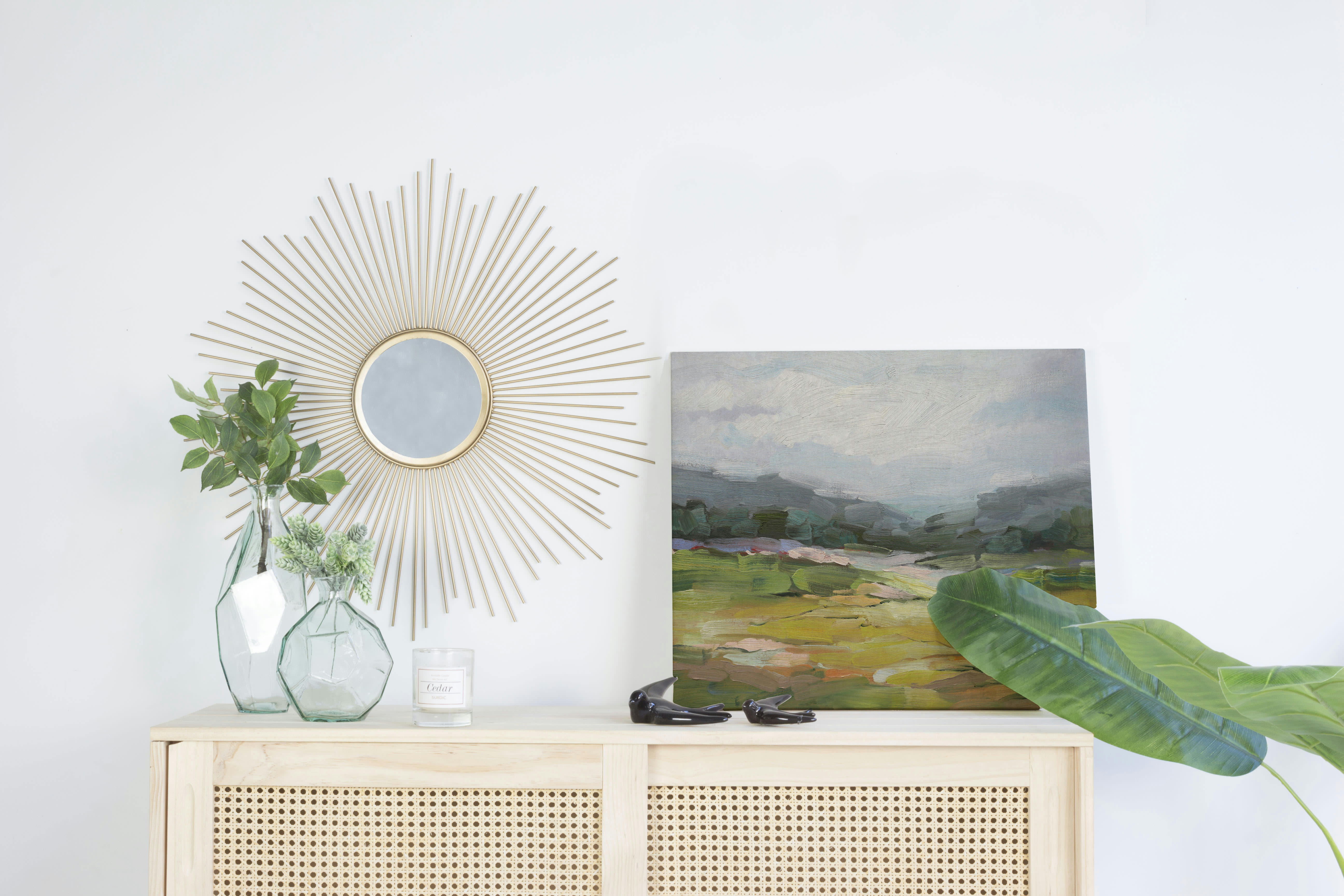 QUIET PLACE - Peinture sur toile 60x40 imprimé HD Endroit calme