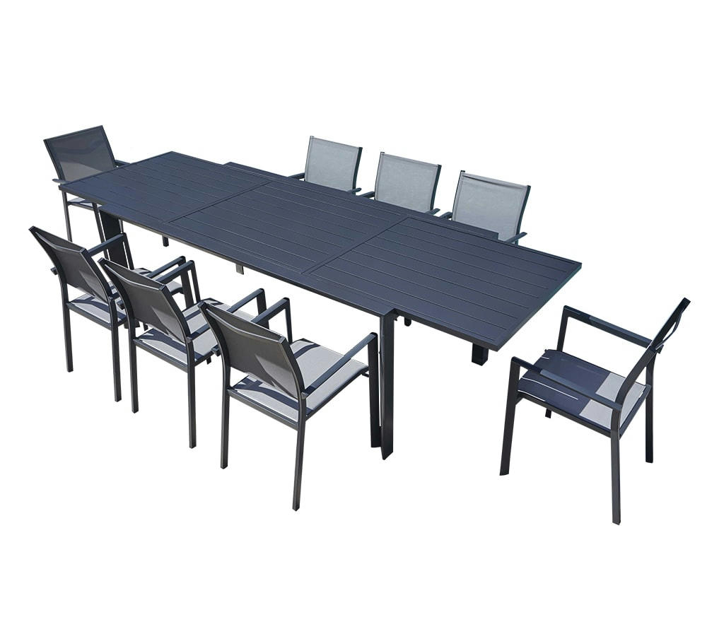 ARGOS - Ensemble repas de jardin  12 places et plus en aluminium