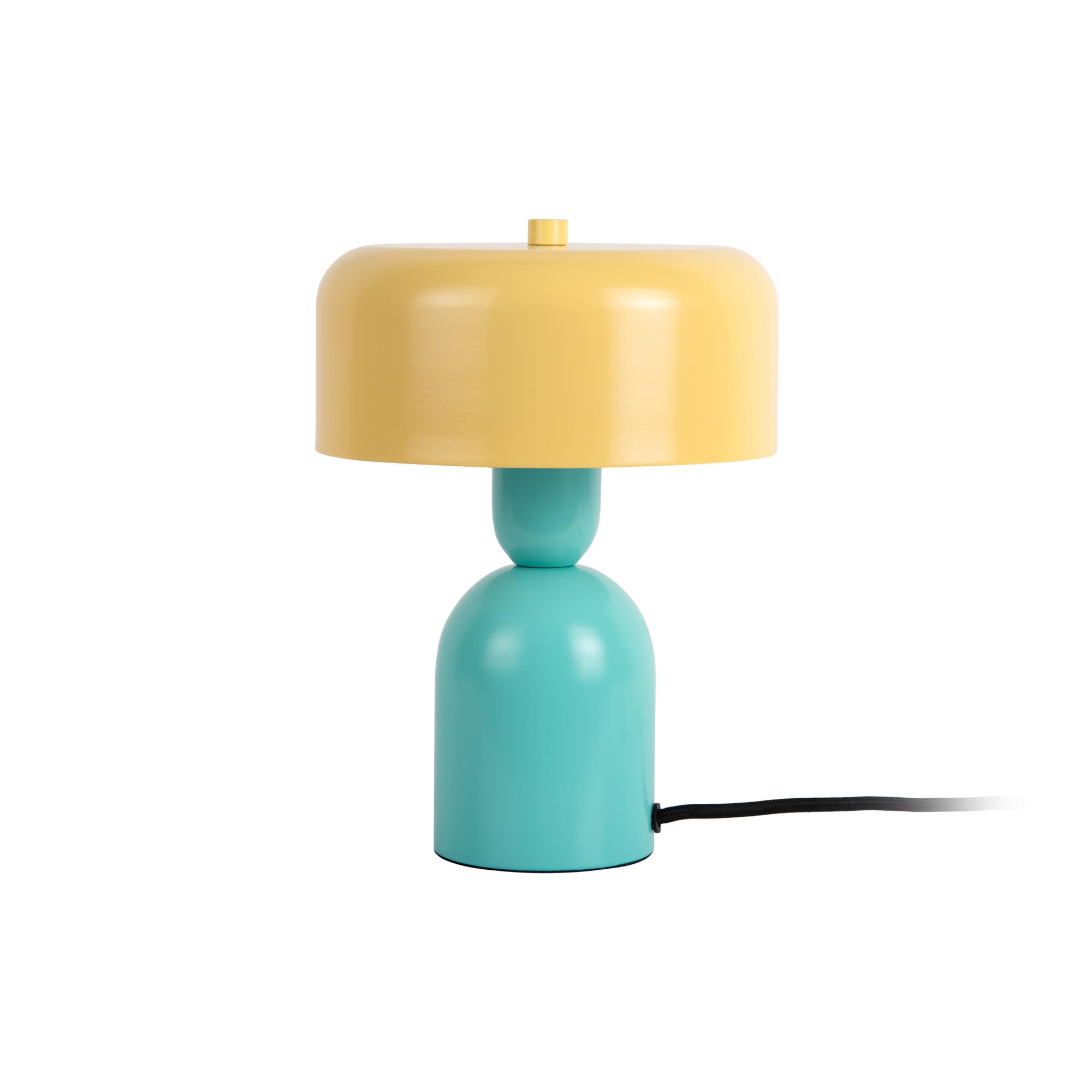Leitmotiv tafellamp Double Funky - blauw - Ø19cm
