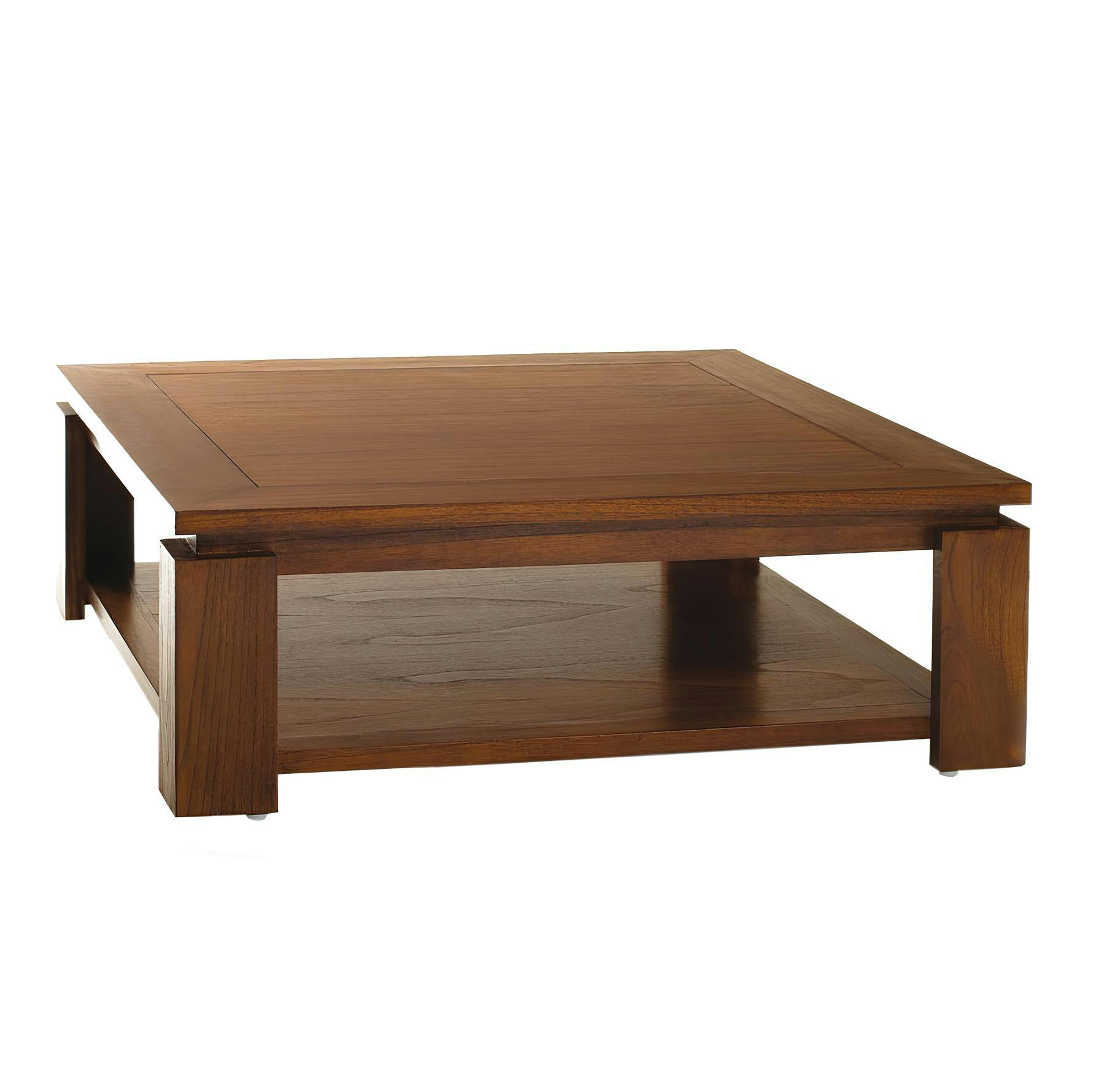 Table basse double plateau 90x90cm LOLA