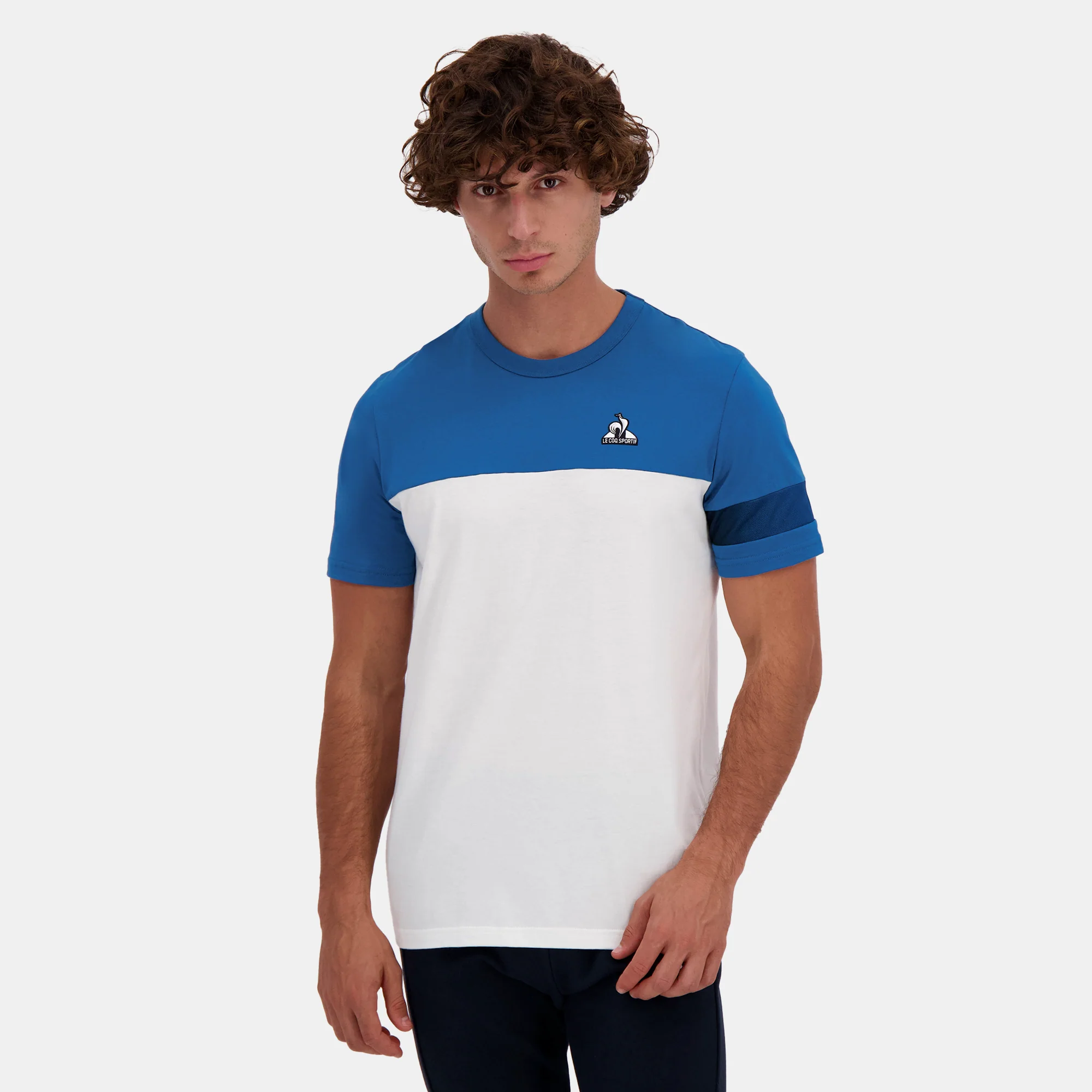 2510049-HERITAGE SP Tee SS N°1 M blue sapphire/n | T-shirt Homme