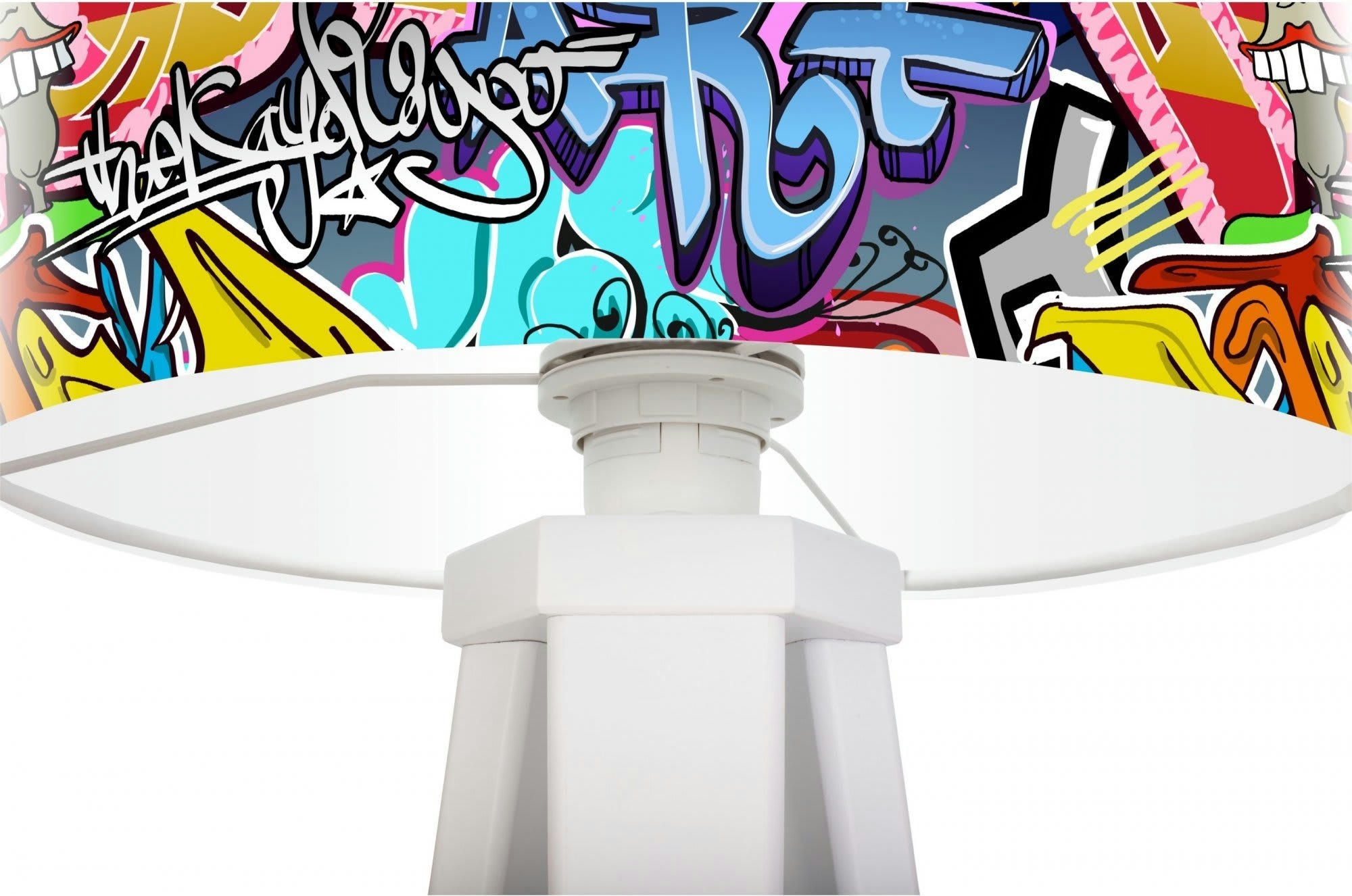 KIDS - Lampe de chevet enfant Bois Multicolore 30x30x45 cm