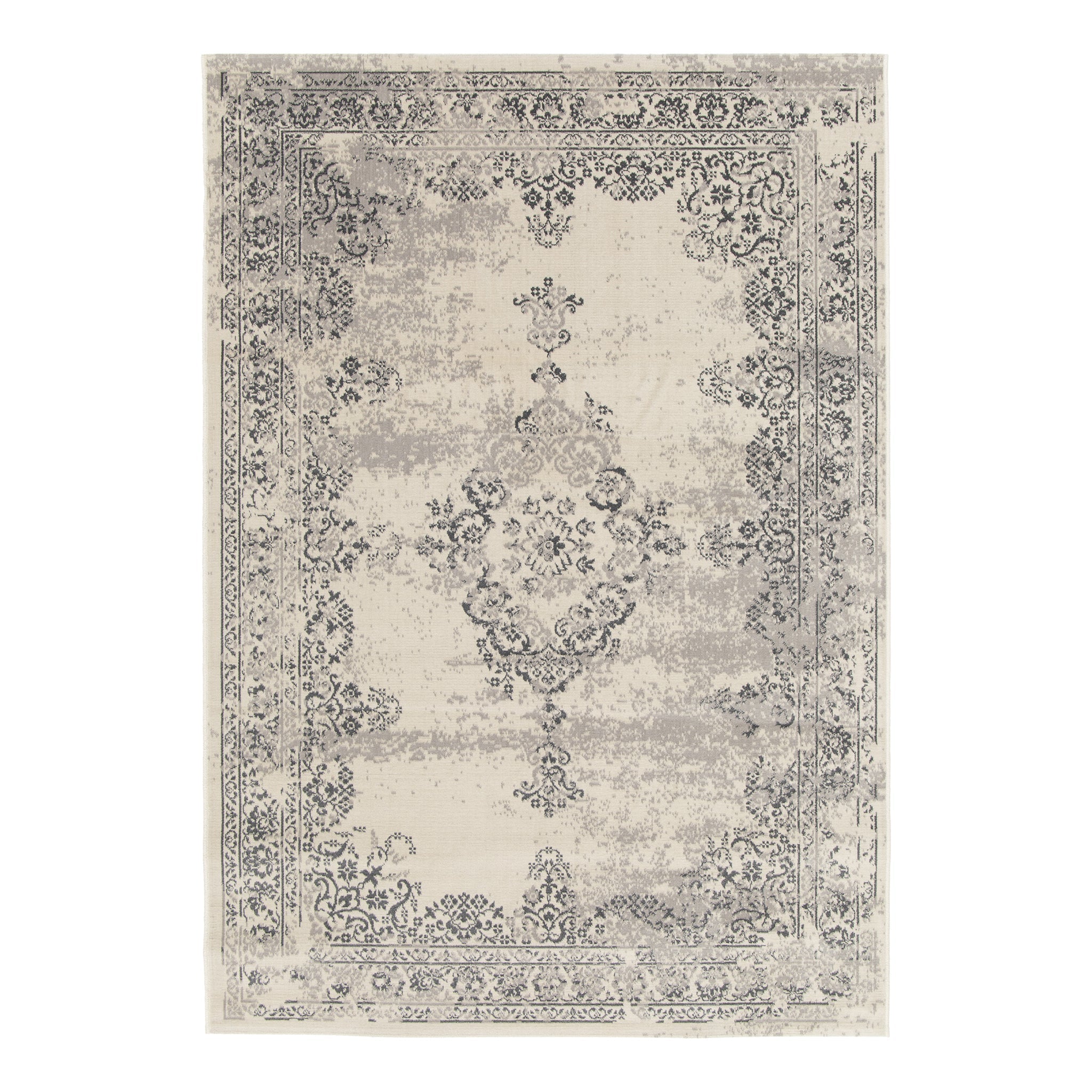 AFK Living vloerkleed Ottoman - zeer zacht - grijs - 200 x 290 cm