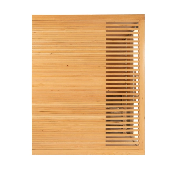 Sauna »NEOLA«, holzfarben, Tannenholz, BxH: 200 x 200 cm