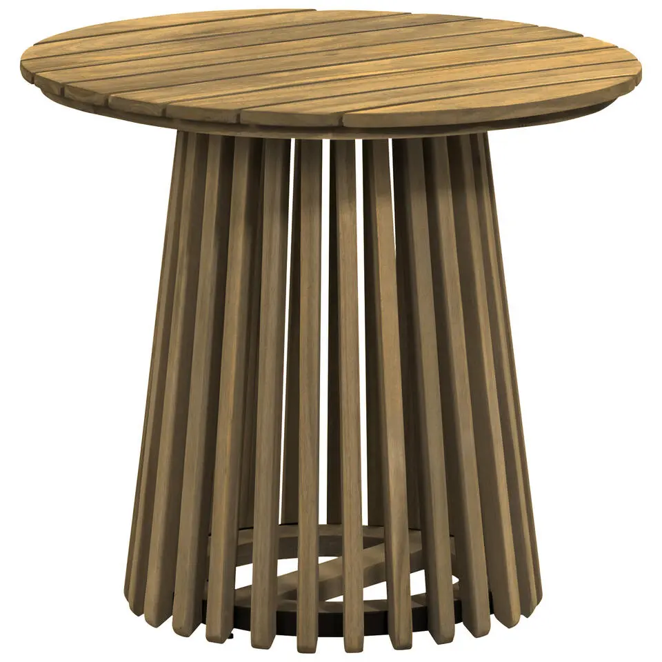 Bijzettafel Sa?ne - acacia - 45x&Oslash;50 cm