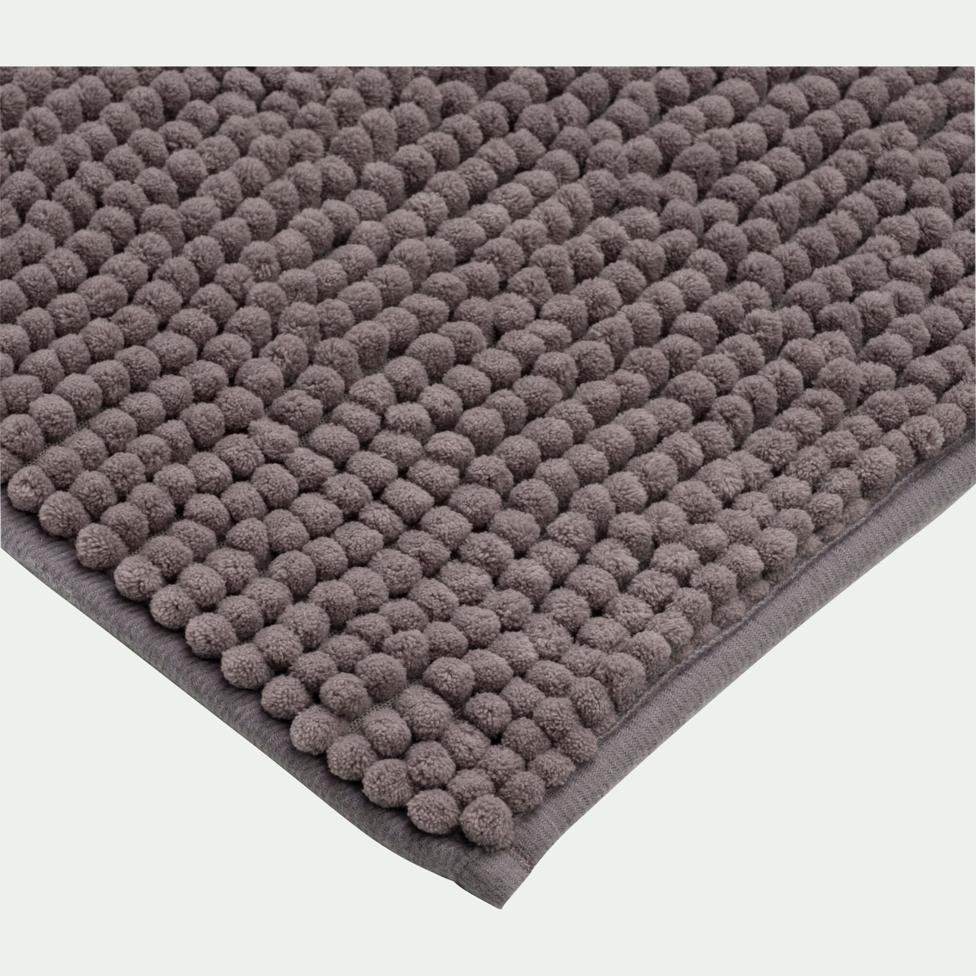 PICUS - Tapis de bain antidérapant 50x80cm - gris restanque
