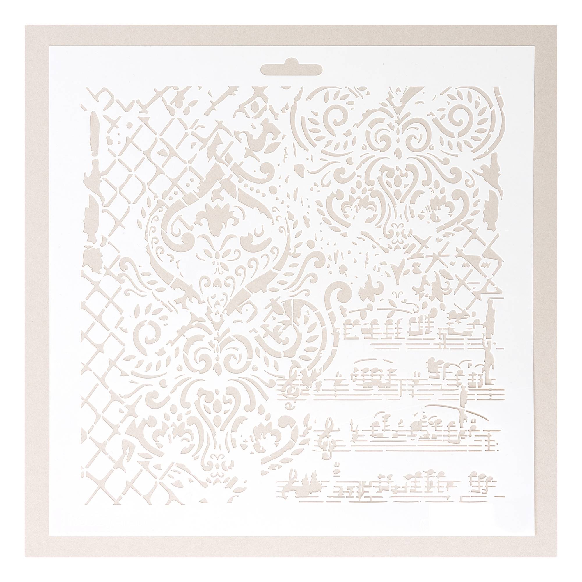 Mixed Vintage Stencil 25cm x 25cm