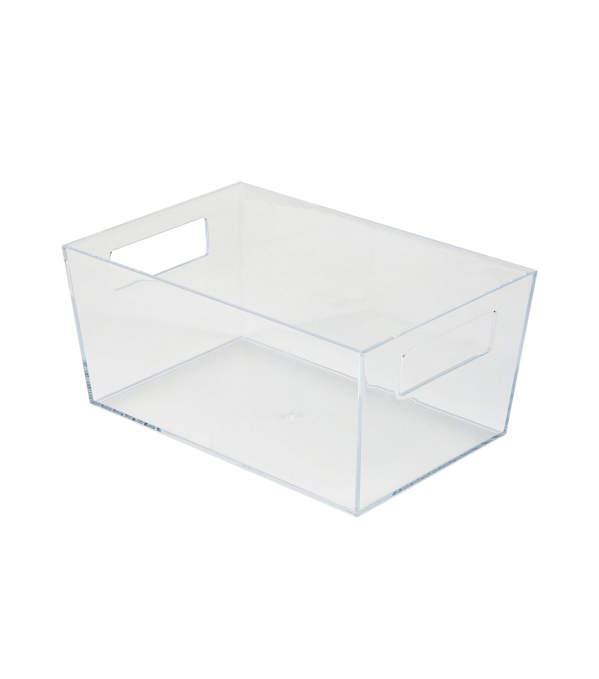 Simplify 11.5 Clear Storage Bin With Handles