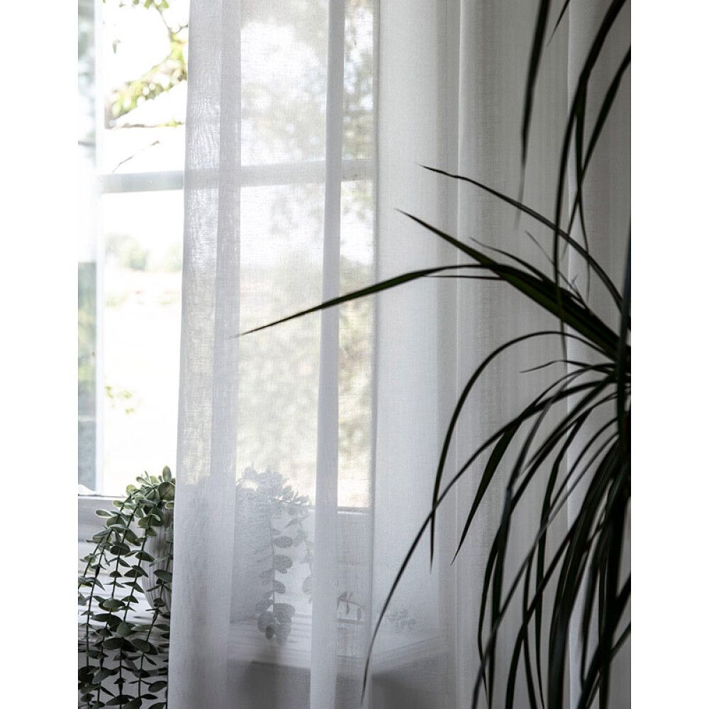 GARDIN HASTA VISKA 132X250CM HVIT