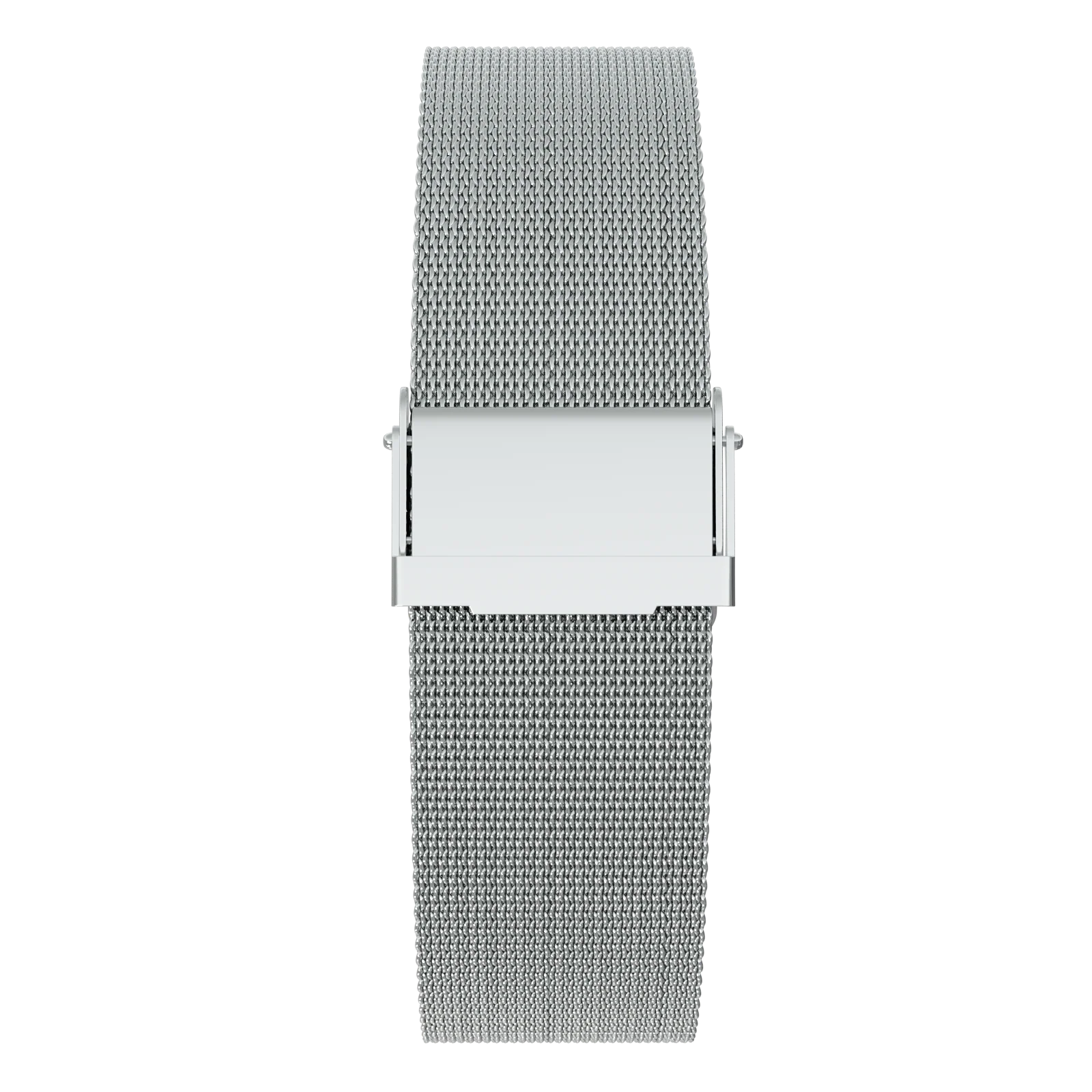 Mesh Safety Clasp Silver