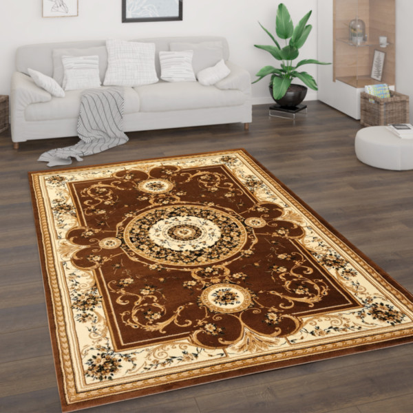 Dywan Oriental 00.03 brown brązowy 140x190 do salonu pokoju
