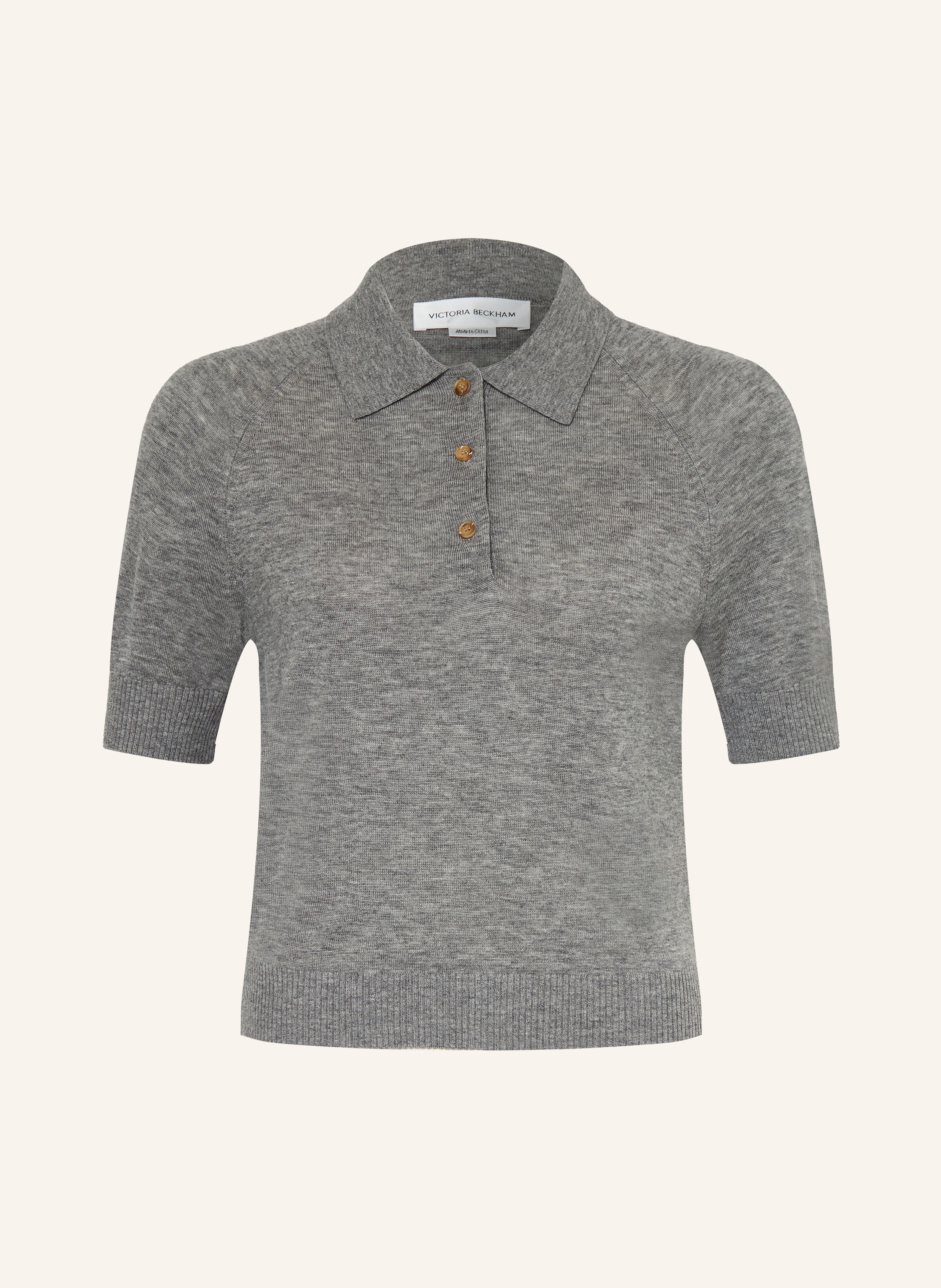 VICTORIA BECKHAM Strick-Poloshirt