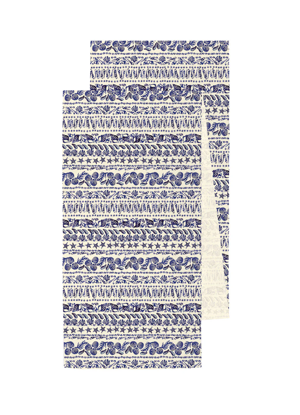 Blue Shells Table Runner
