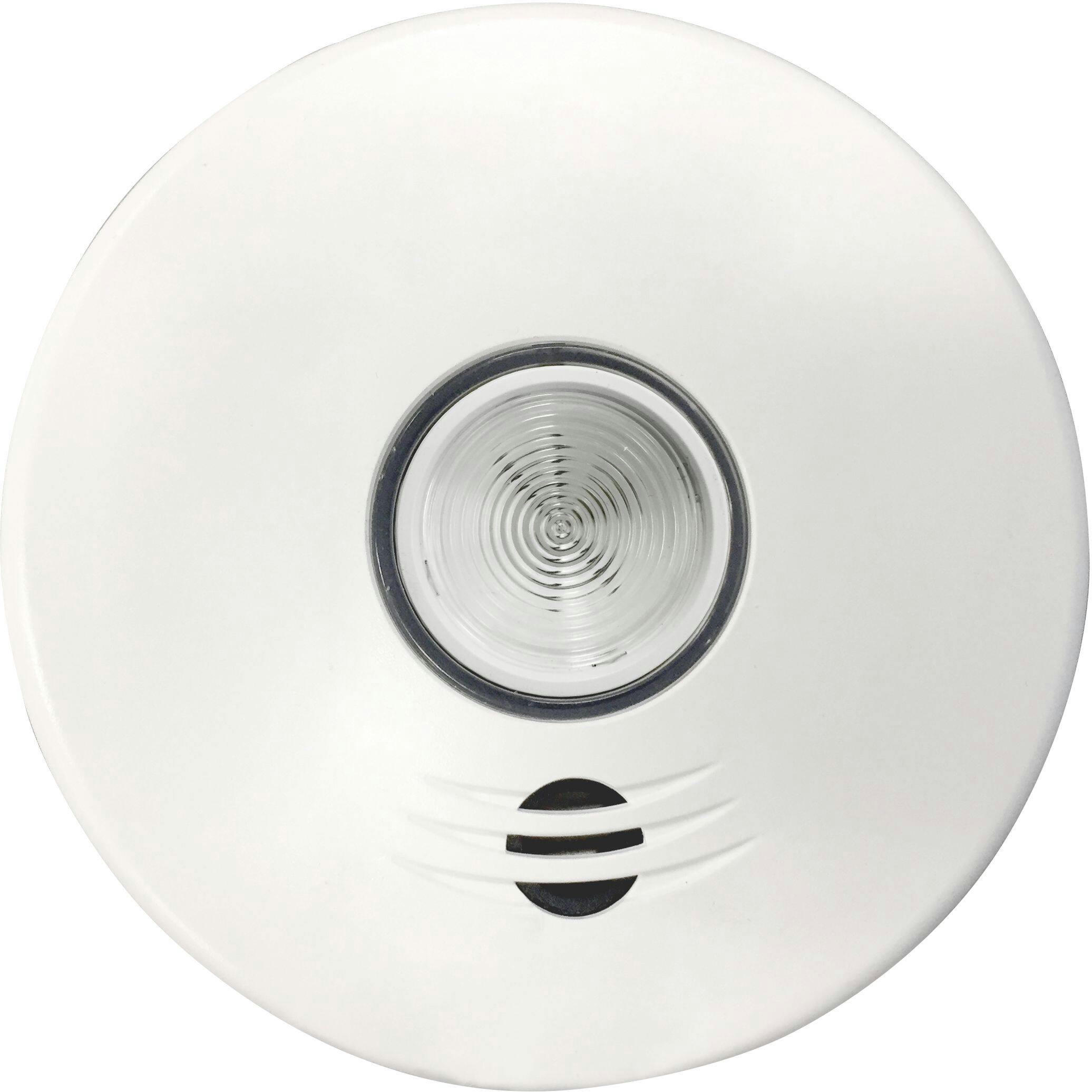 Kidde Wireless Talking Smoke Alarm With LED Safety Light and 10-Year Sealed Battery