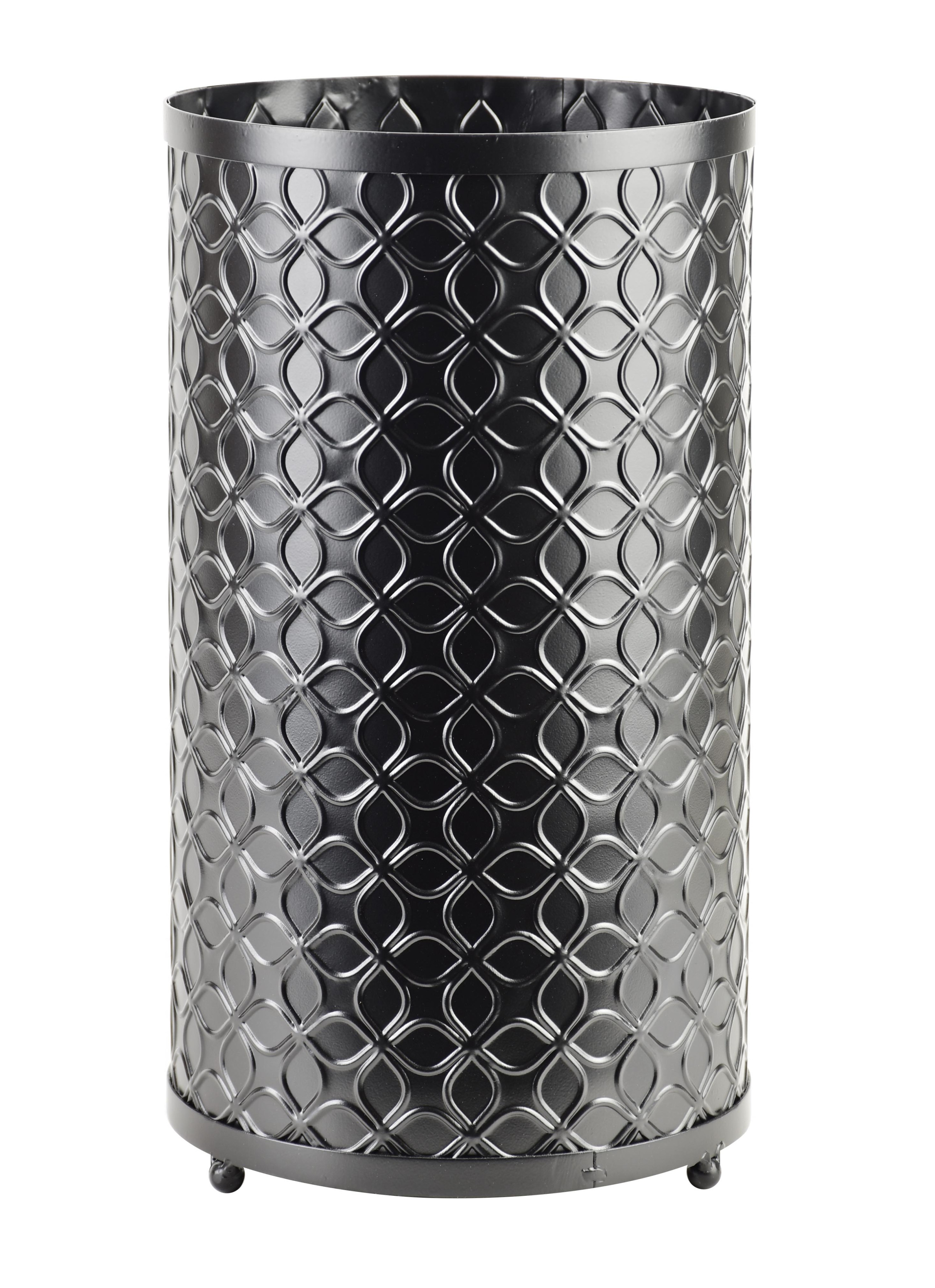 Parasolnik CEDRIC BLACK 24x42,5cm