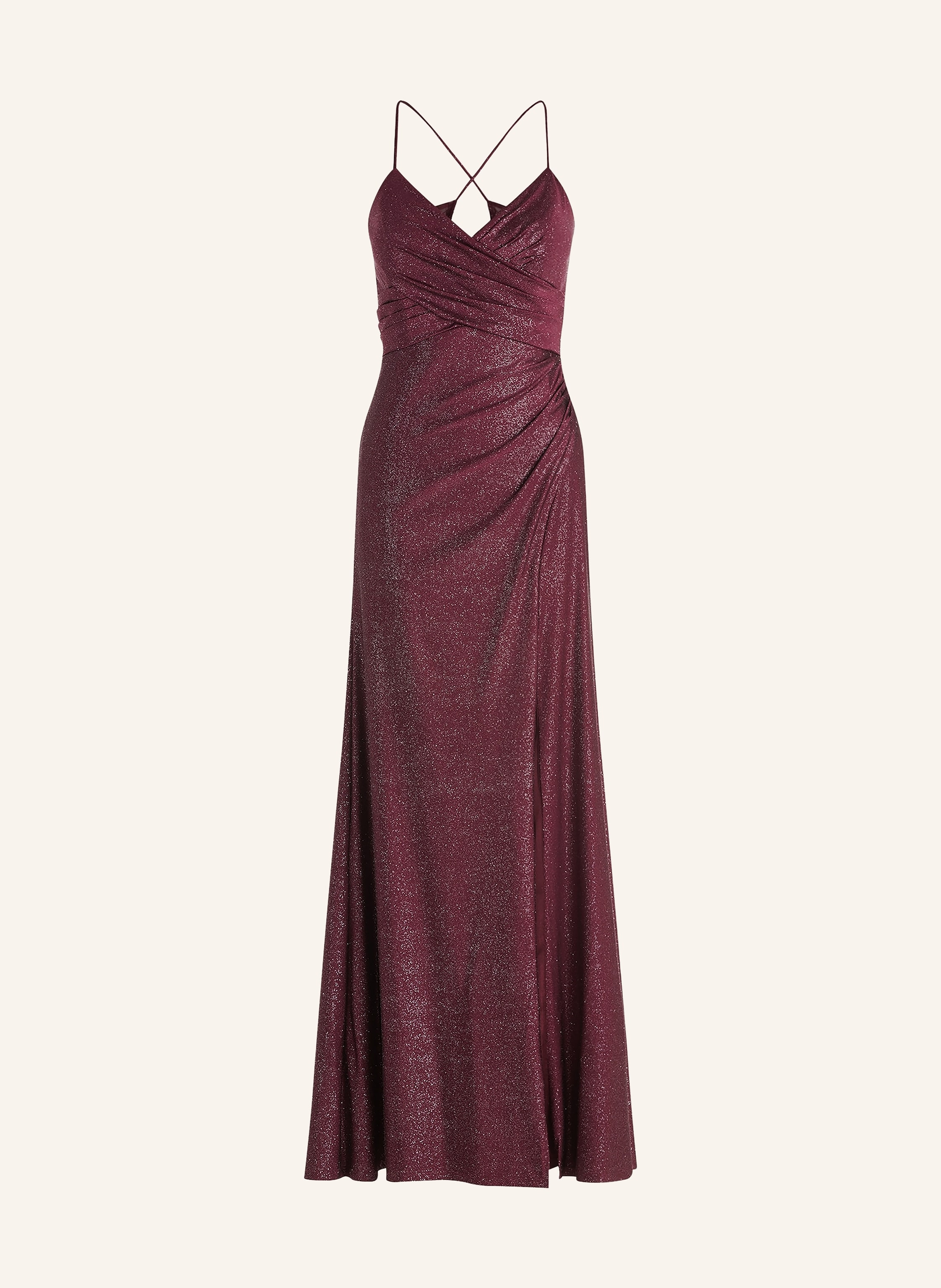 VM Vera Mont Abendkleid mit Glitzergarn