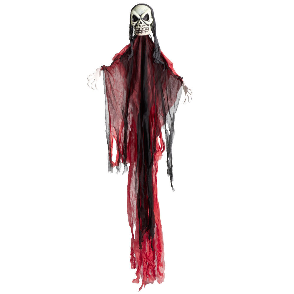 Squelette à suspendre Halloween faucheur H210cm