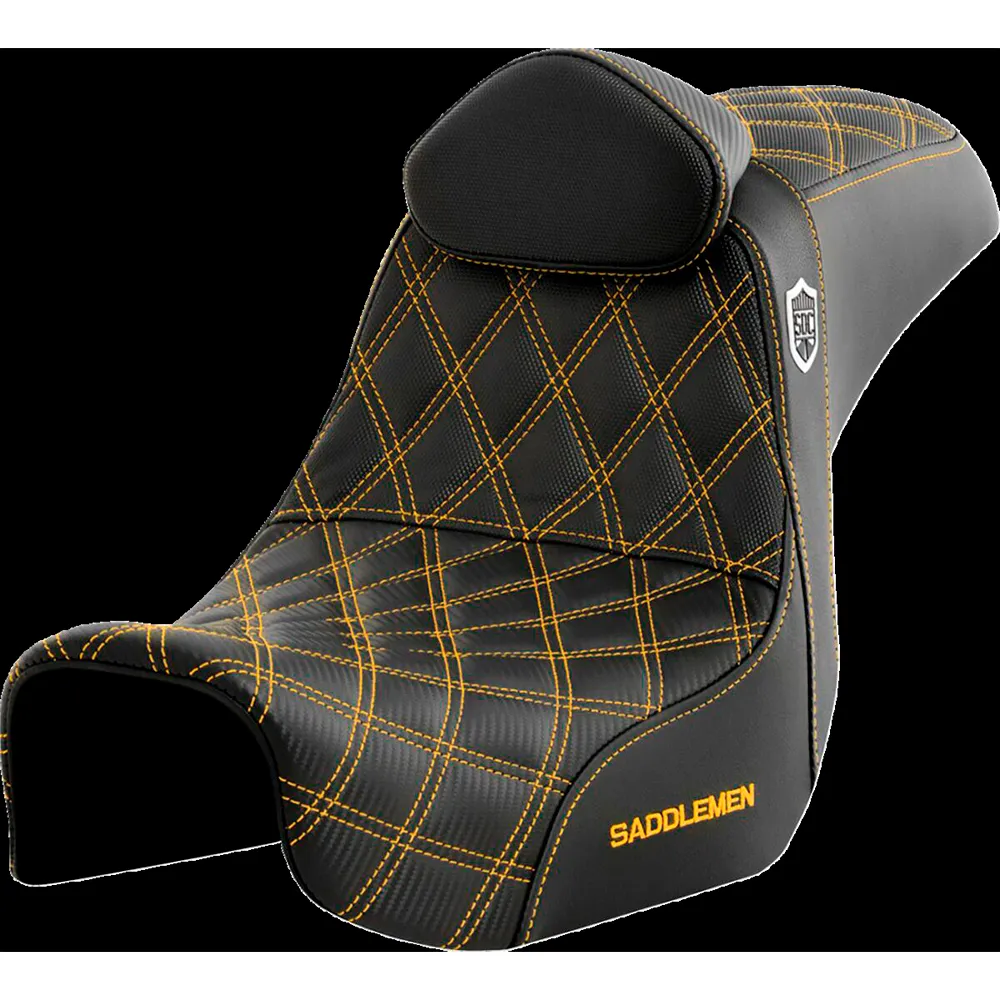 Saddlemen Pro Series SDC Performance Harley Davidson FLD 1690 12-13/FLD 1690 ABS 12-16 SC80604GOLRT motorcycle seat