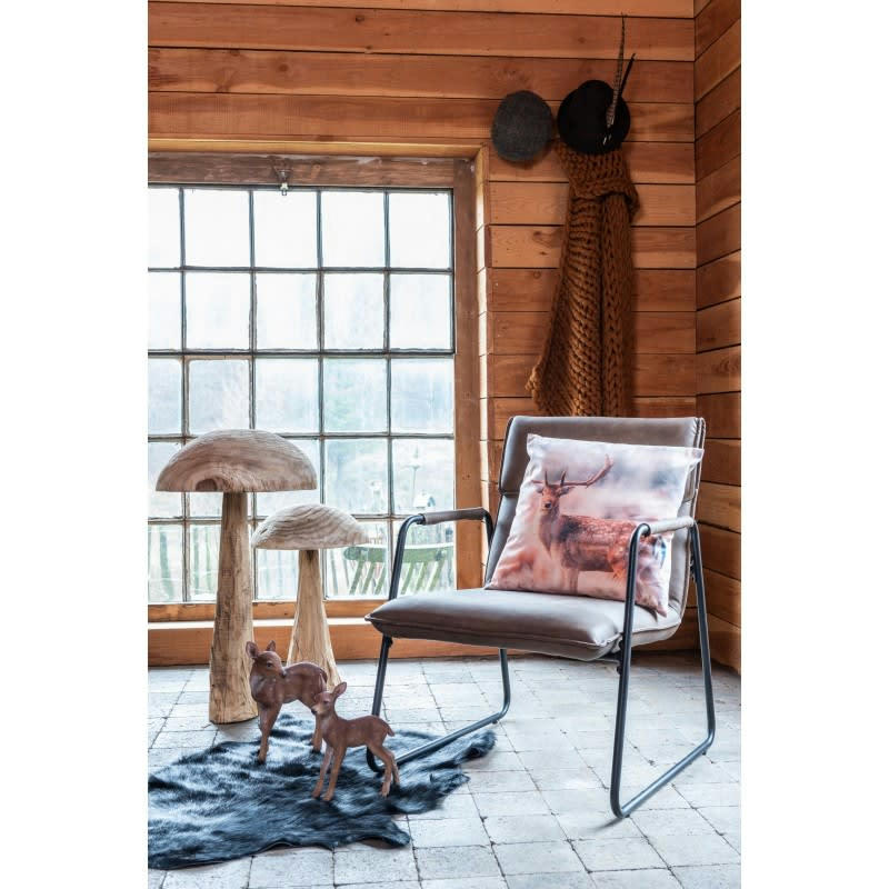 DANDA - Champignon en châtaignier naturel H81,5cm