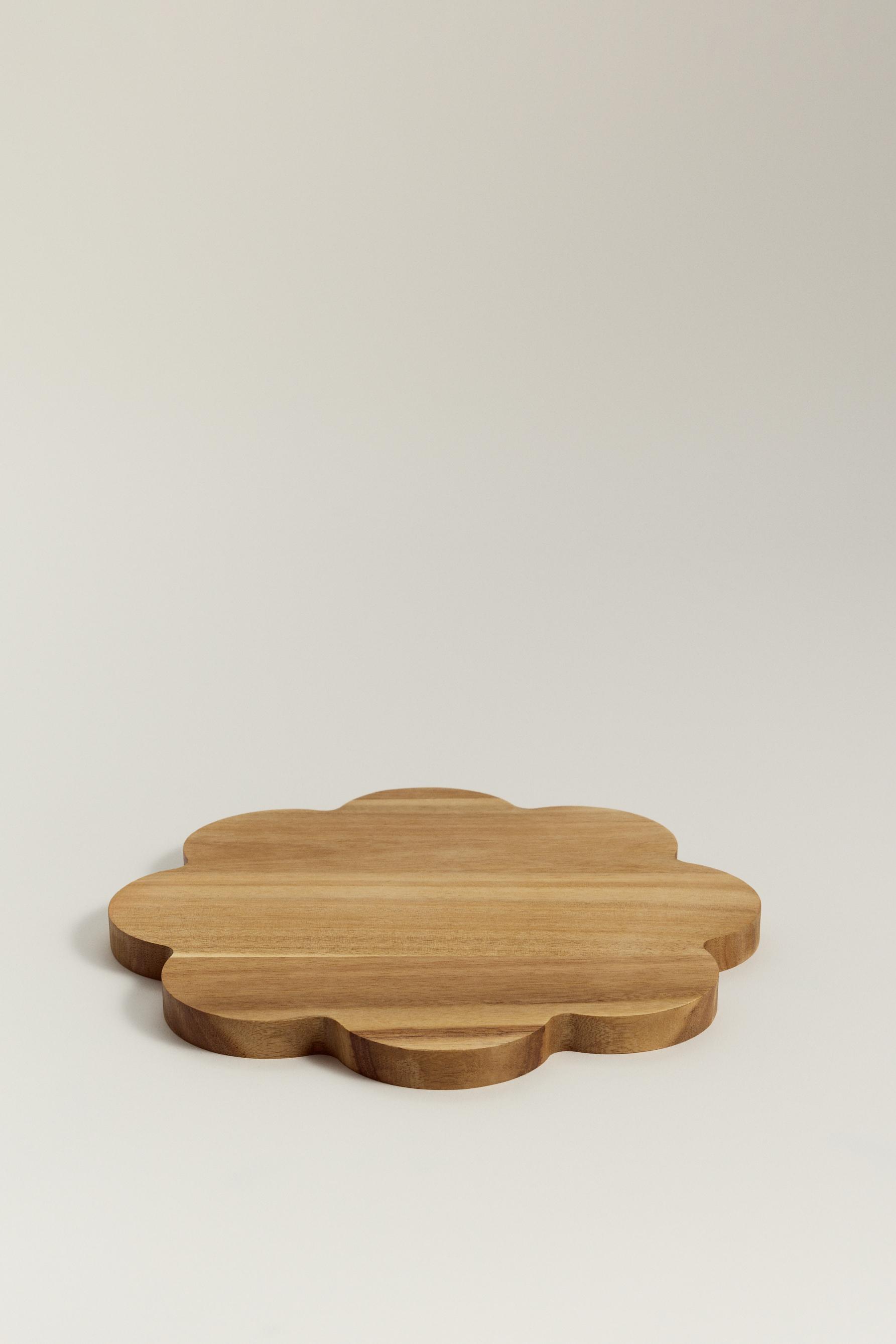 Tabla madera flor