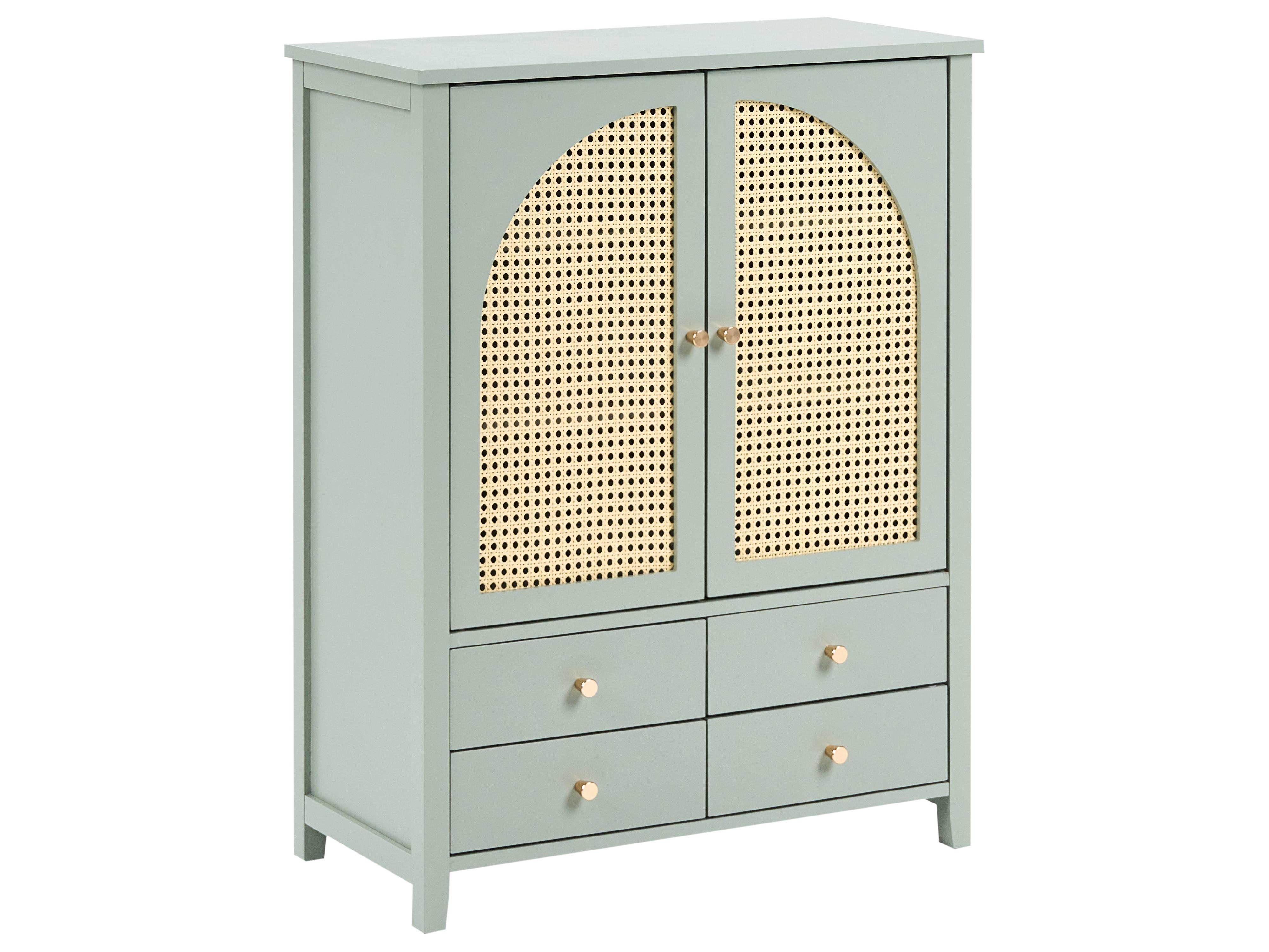 Shoe Storage Bench BENDIGO Mint Green