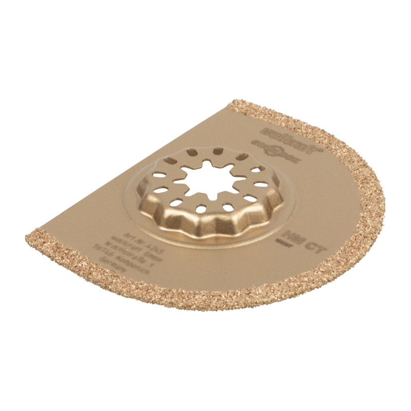 Lame de scie segmentée Starlock CT pour mortier, joints en ciment, béton Ø 75 mm WOLFCRAFT