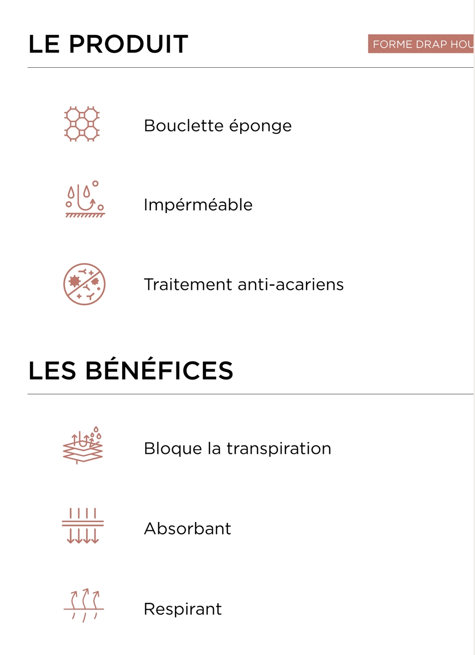 PROTÈGE-MATELAS BOUCLETTE ÉPONGE IMPERMÉABLE 200GR BLANC