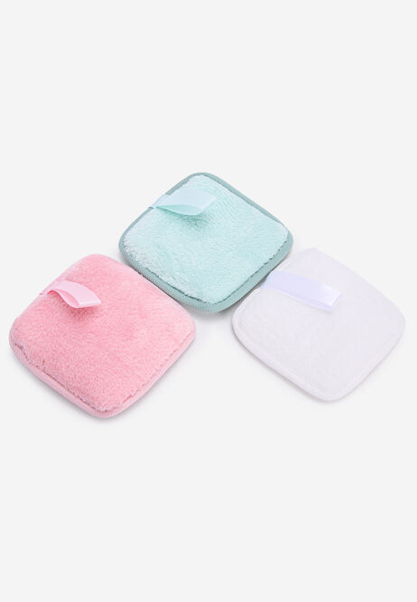 Womens 3pk Mint Reusable Make Up Remover Pads