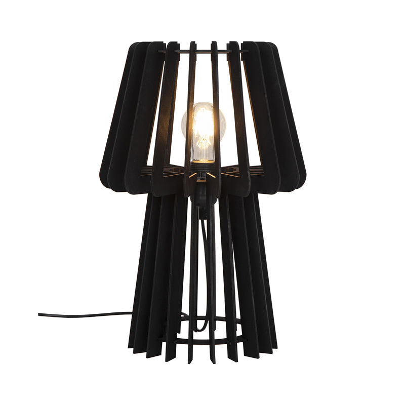 Nordlux Groa Tafellamp - Ø26cm - E27 - Zwart