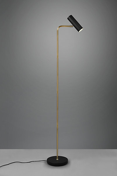 Lampadaire 1xGU10, max. 5W, Laiton Mat - Trio - Marley