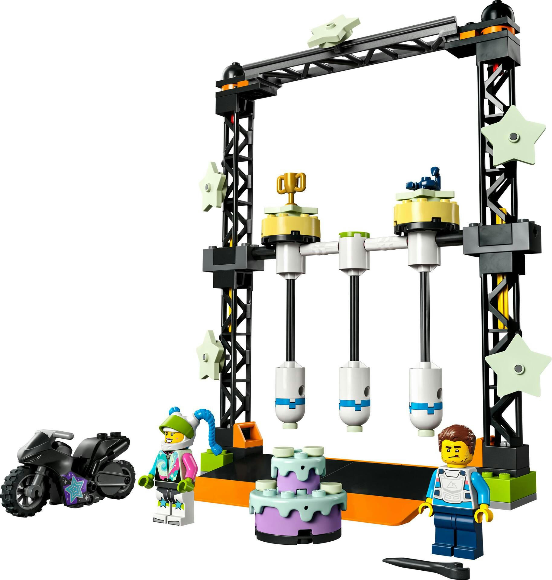 LEGO® 60341 City The Knockdown Stunt Challenge Playset, Ages 5+