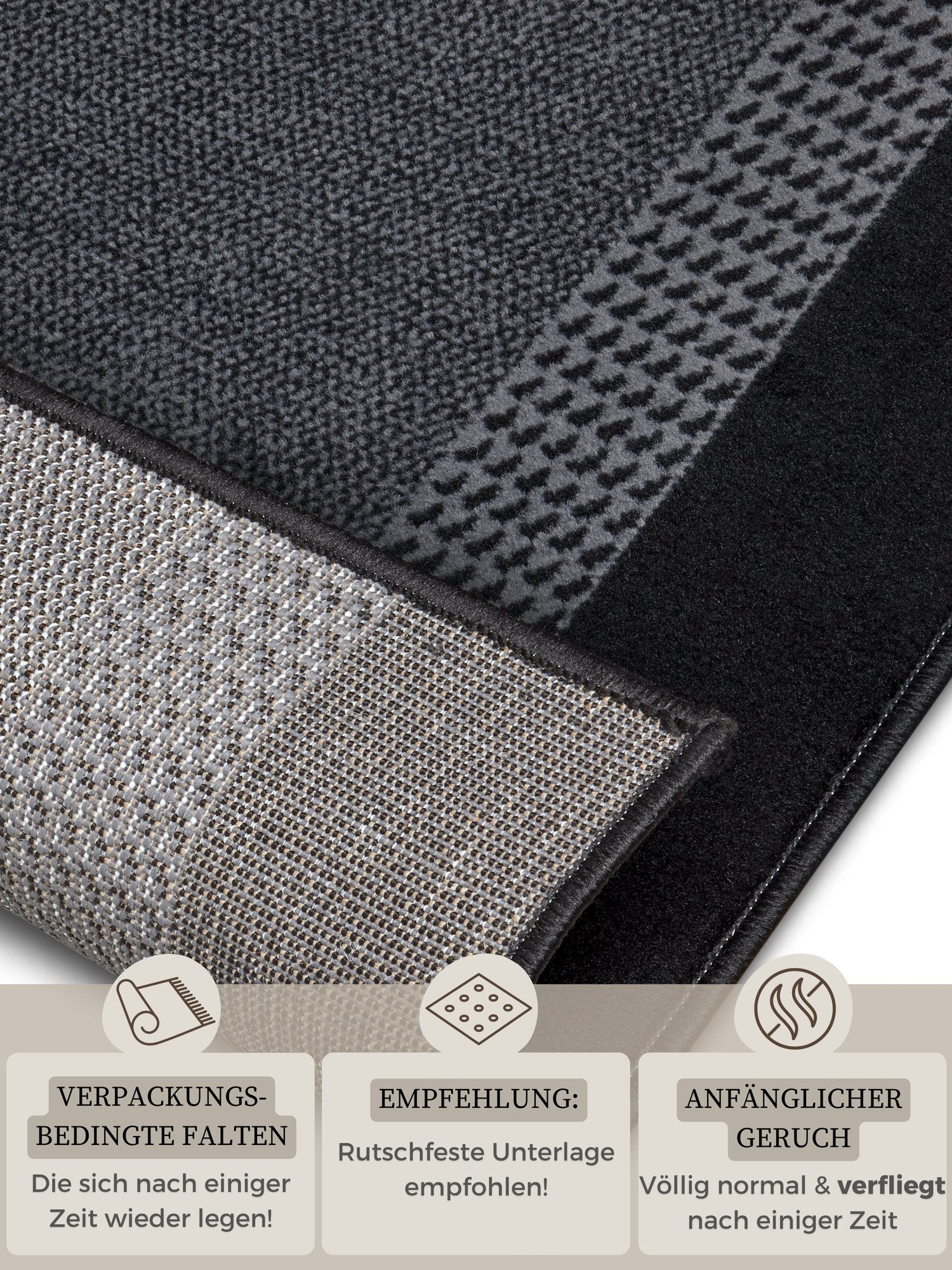 Designer Velours Runner Band 80x500 cm