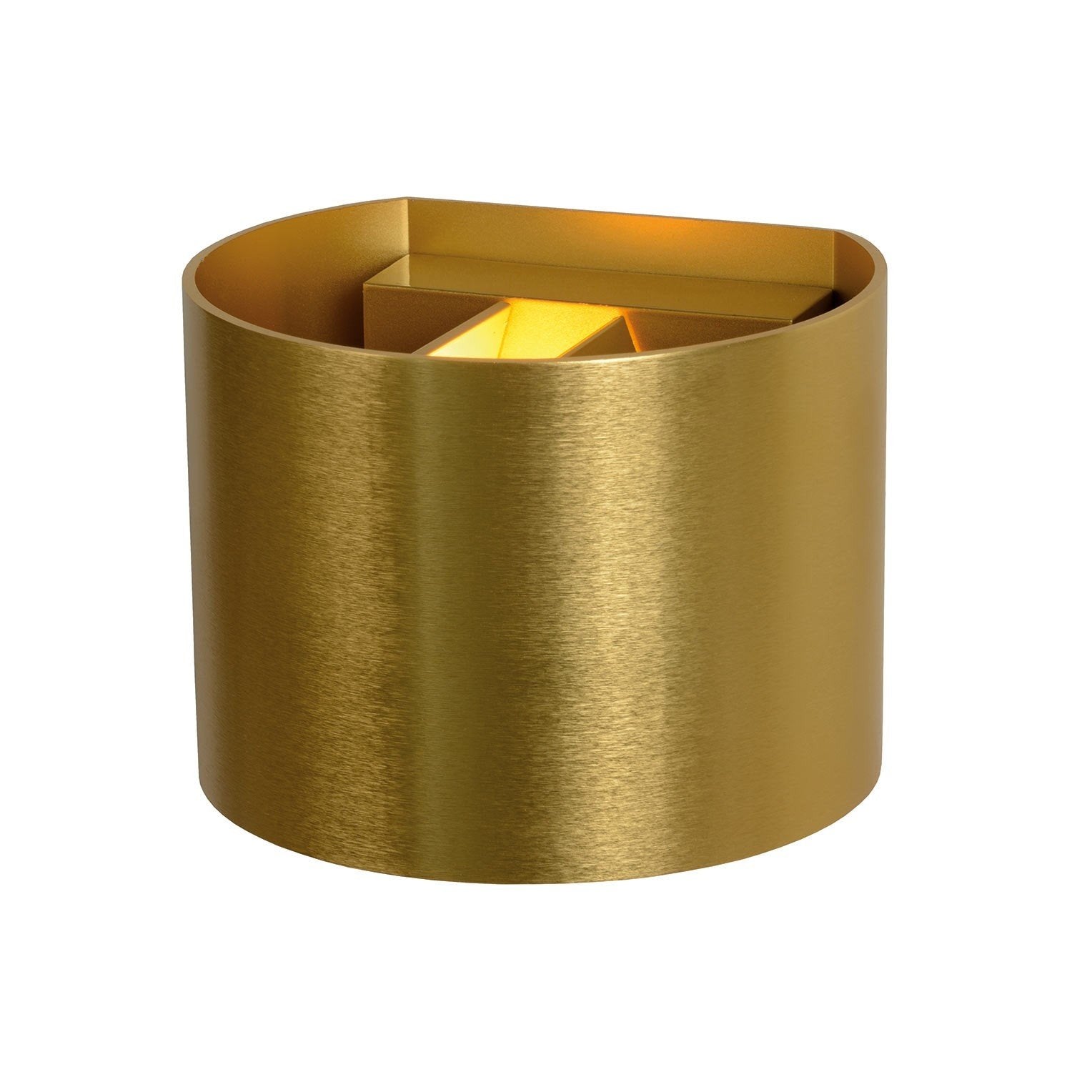 Artdelight wandlamp Gyro - 1 lichts - 11.2 x 9.7  cm - goud