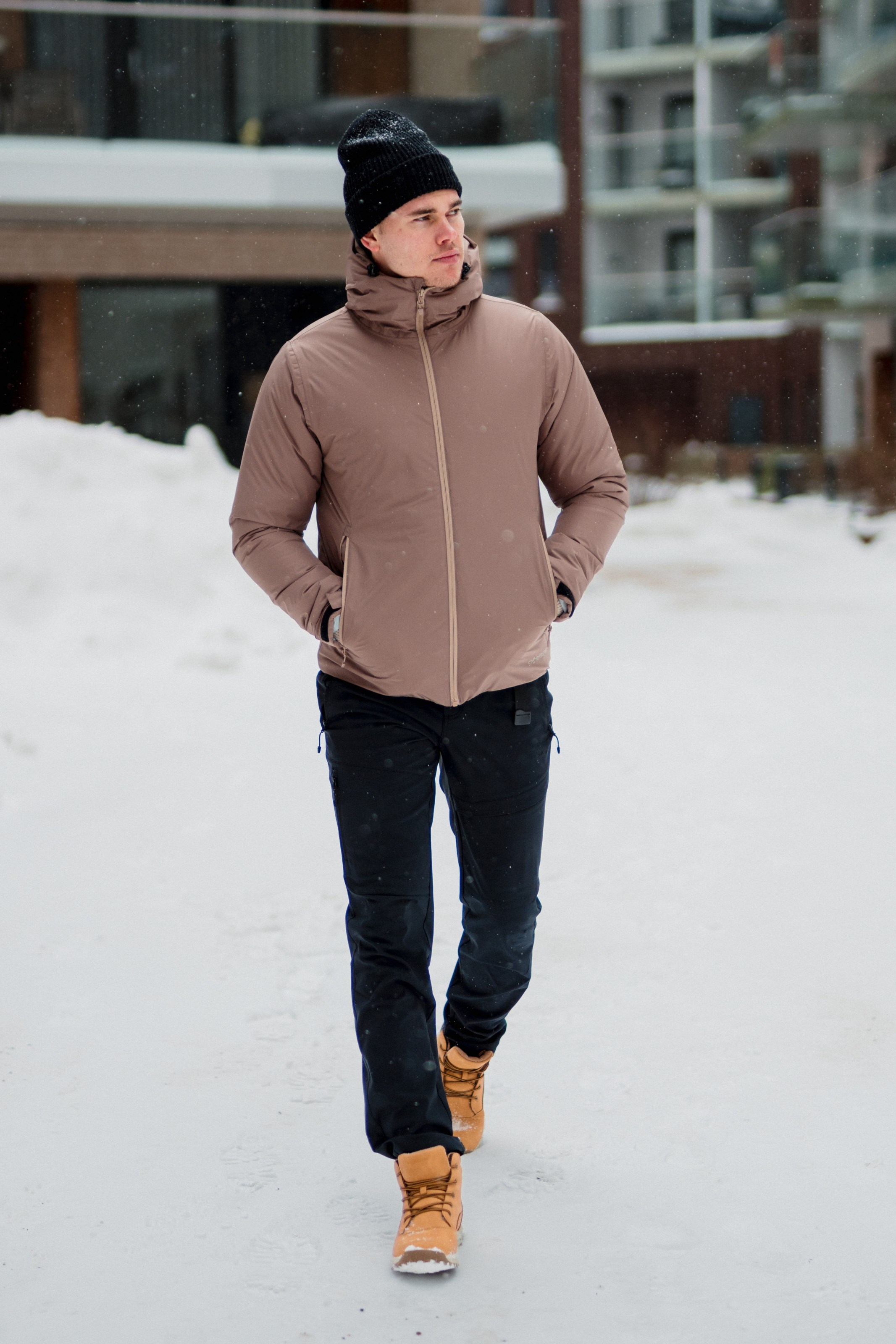 Sognfonna vattert skalljakke