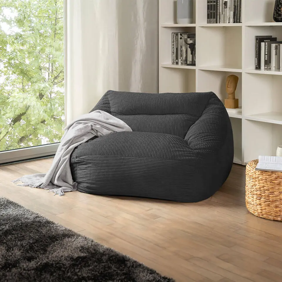 HOME DELUXE Zitzak COSY Antraciet