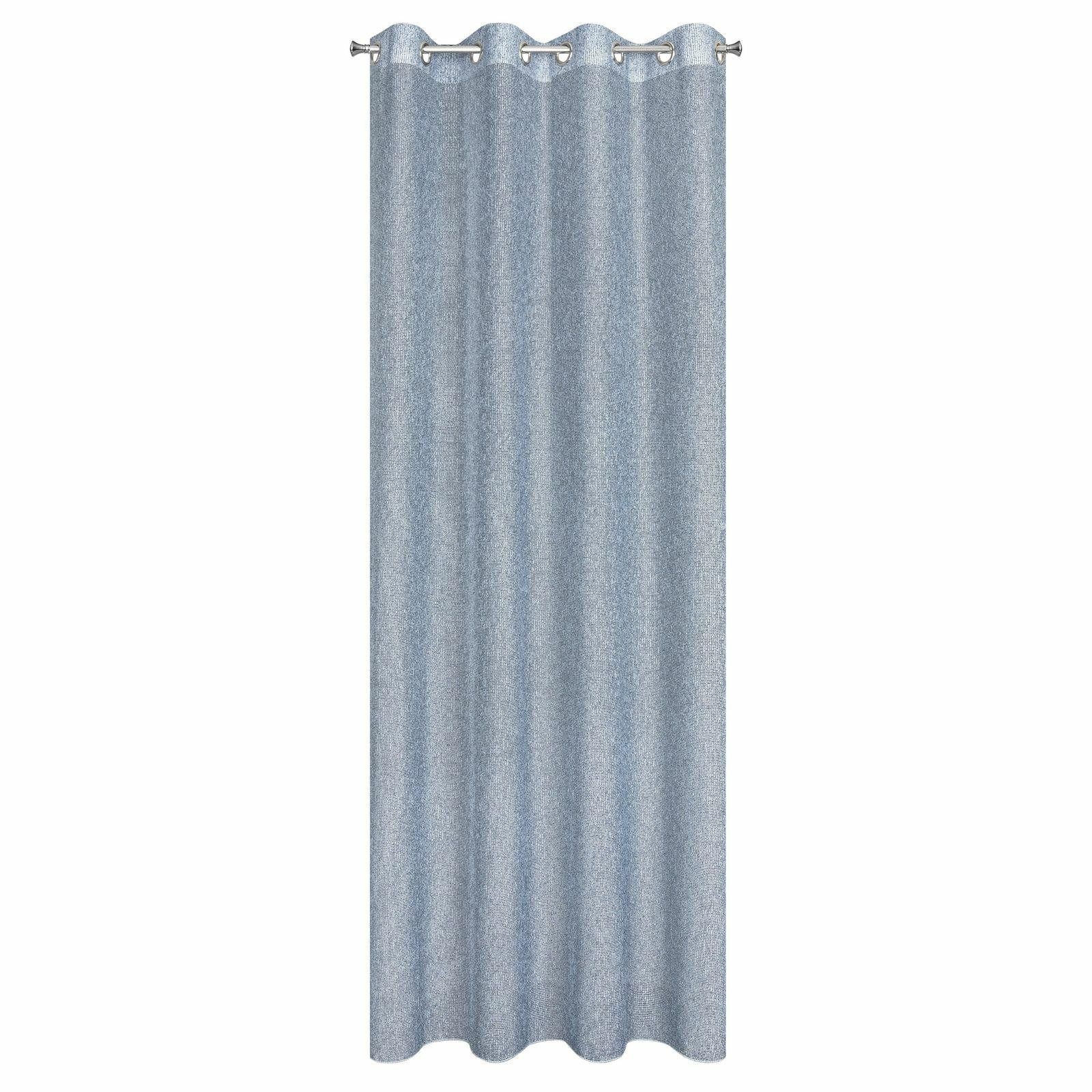 Zasłona TERRA PALERMO2 popiel 140x250 cm do salonu